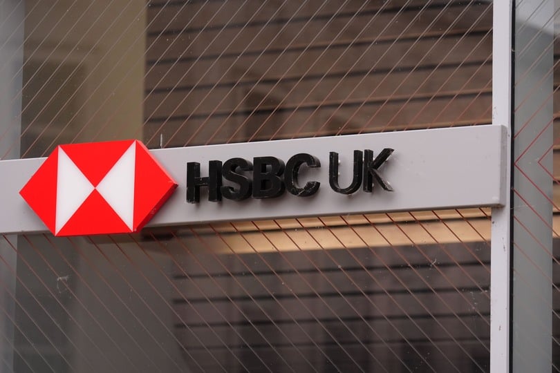 HSBC has revealed its quarterly profits have leapt by nearly a third (PA)
