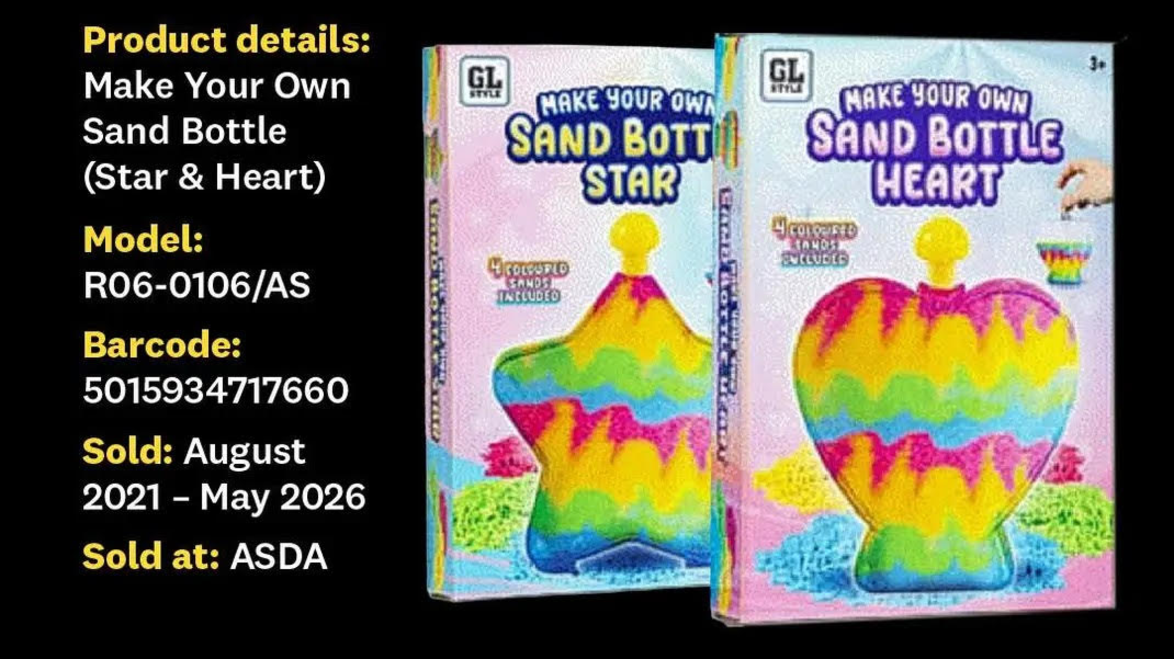 Two more children’s sand kits pulled from shelves over asbestos content