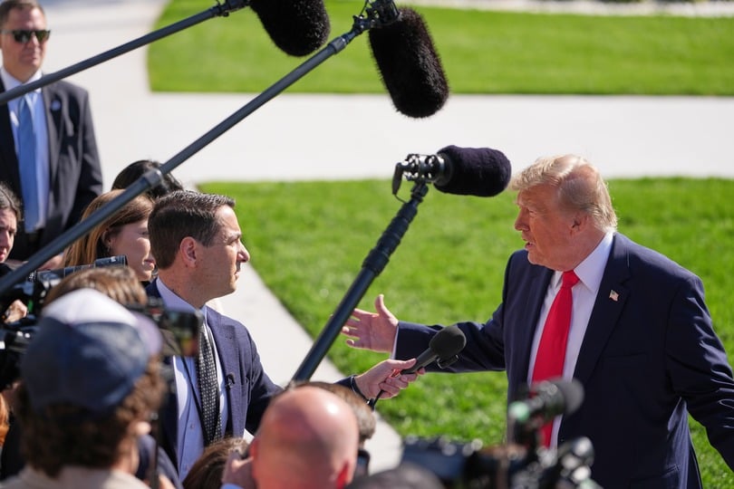 The president says he has spoken to the Prime Minister (Alex Brandon/AP)