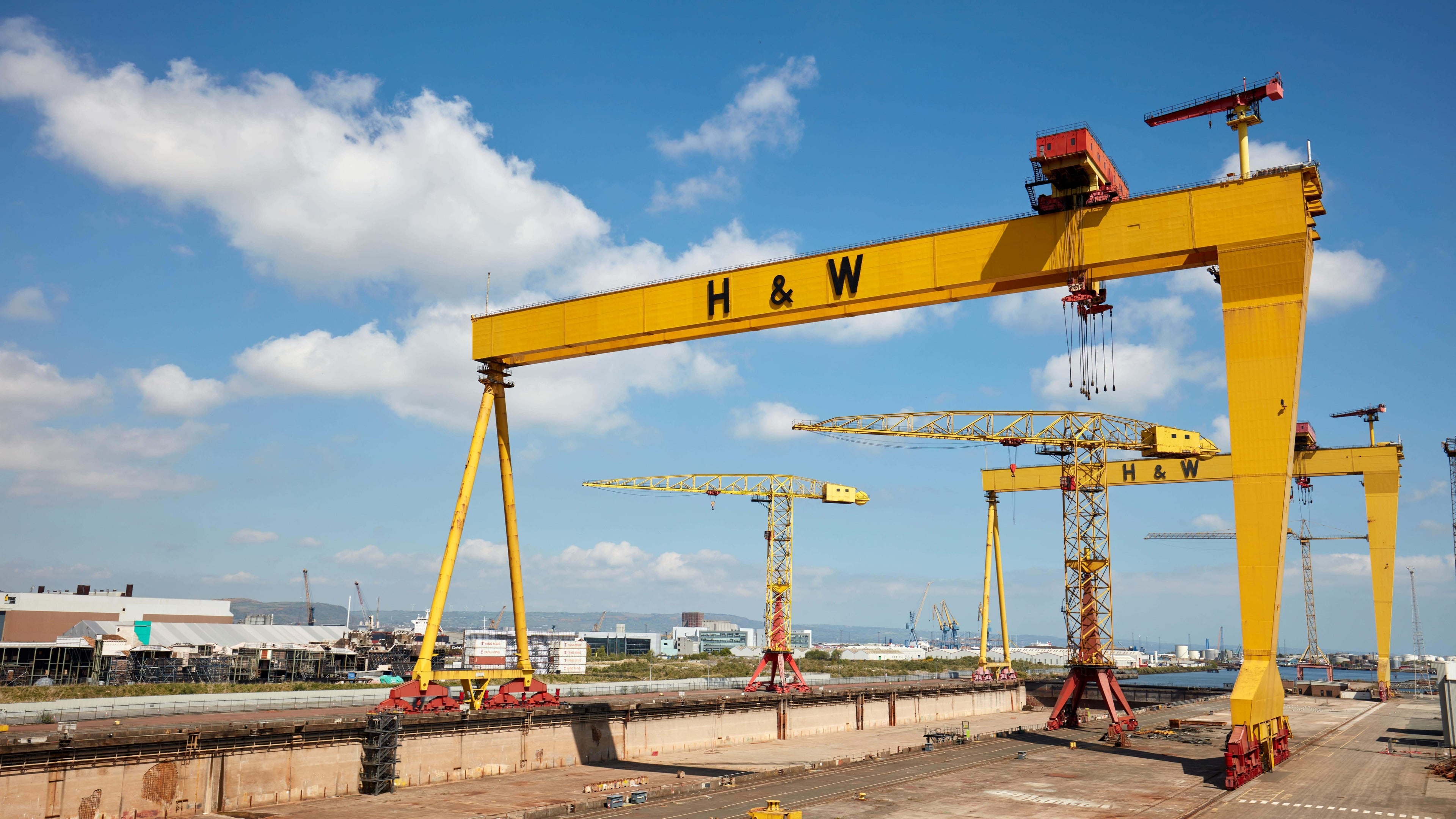 Harland & Wolff to overhaul Samson and Goliath cranes in £3.1m project