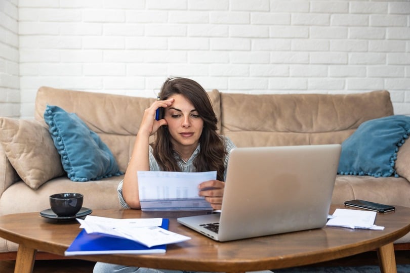 Only around half of adults aged 18 to 24 can afford basic living expenses from month to month, a report indicates (picture posed by model/Alamy/PA)