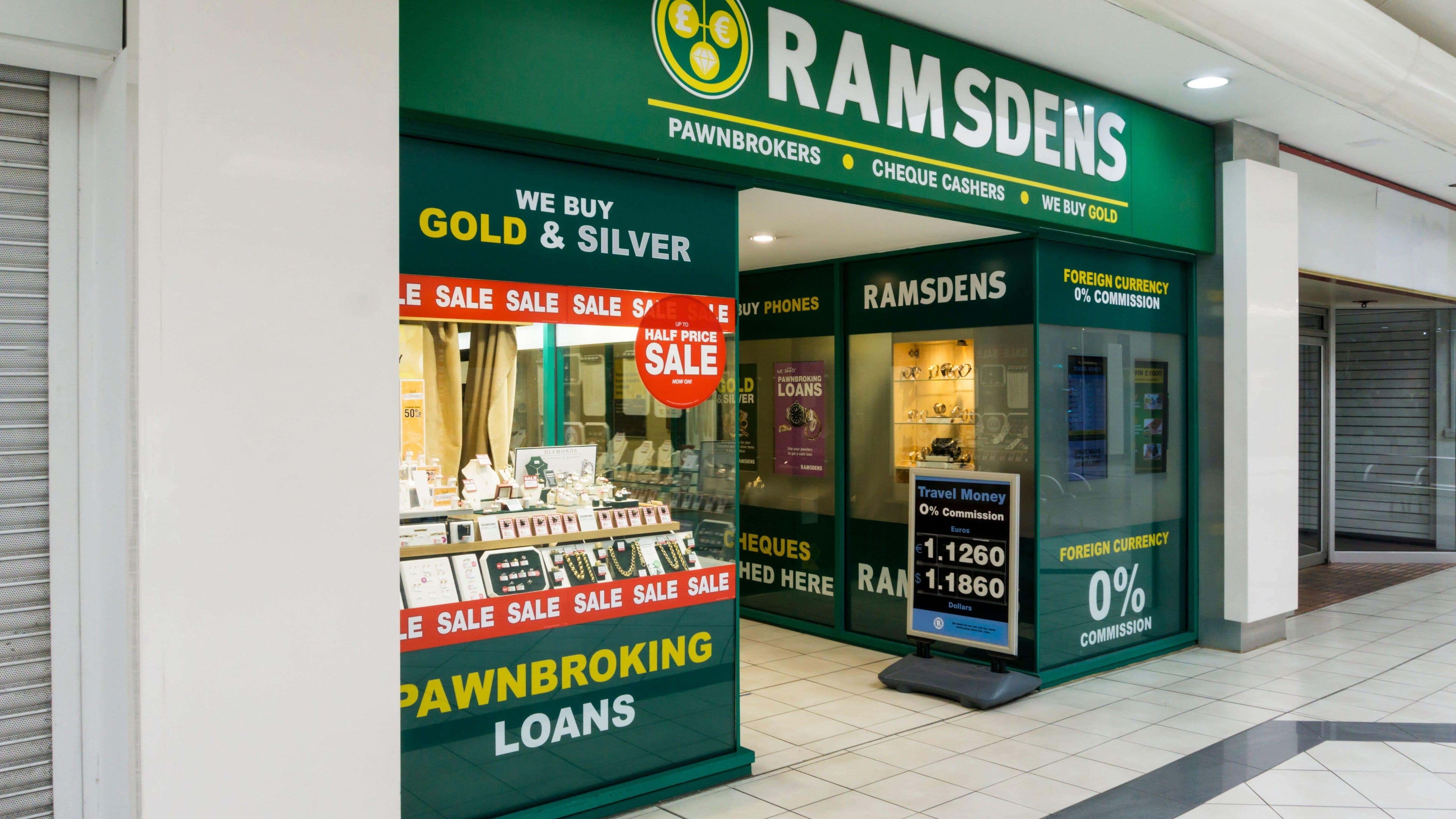Ramsdens to be acquired by US pawnbroker in £206m deal