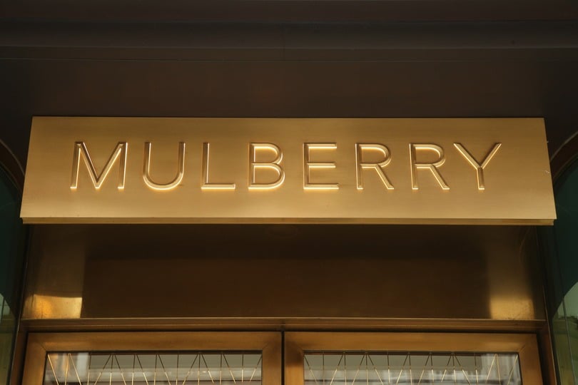 Mulberry has revealed a jump in half-year sales (Yui Mok/PA)