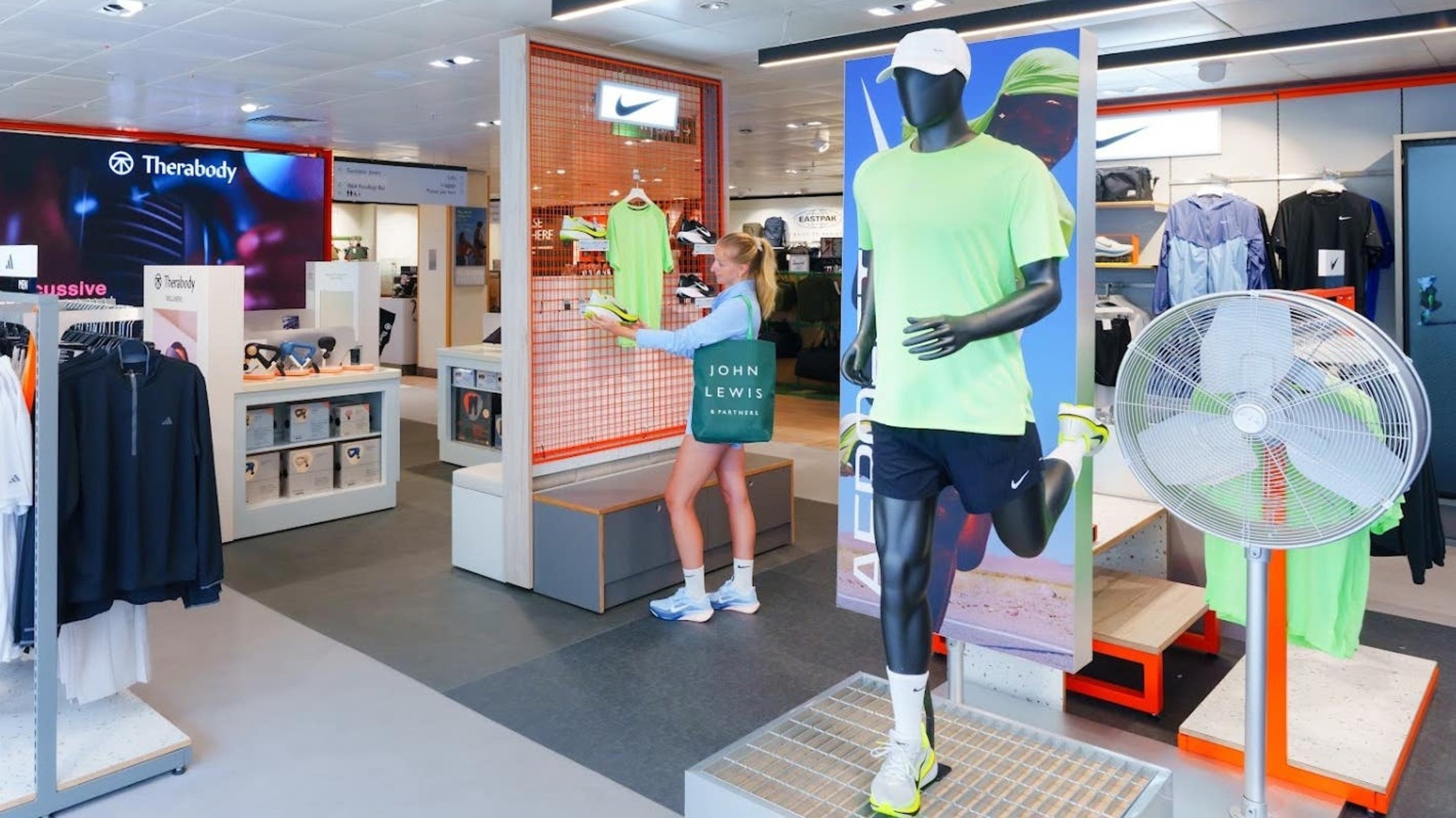 John Lewis plans multimillion-pound investment to expand sport and fitness range