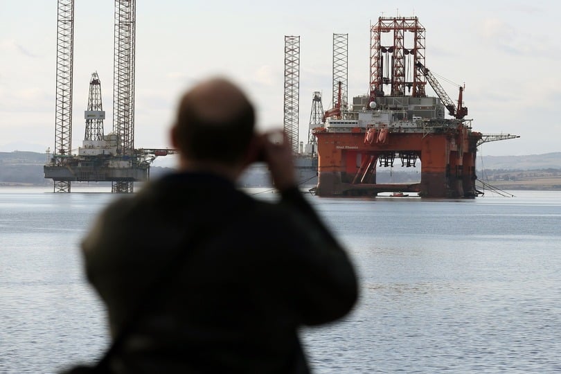 A number of offshore platforms are set to be affected by the strike (Andrew Milligan/PA)
