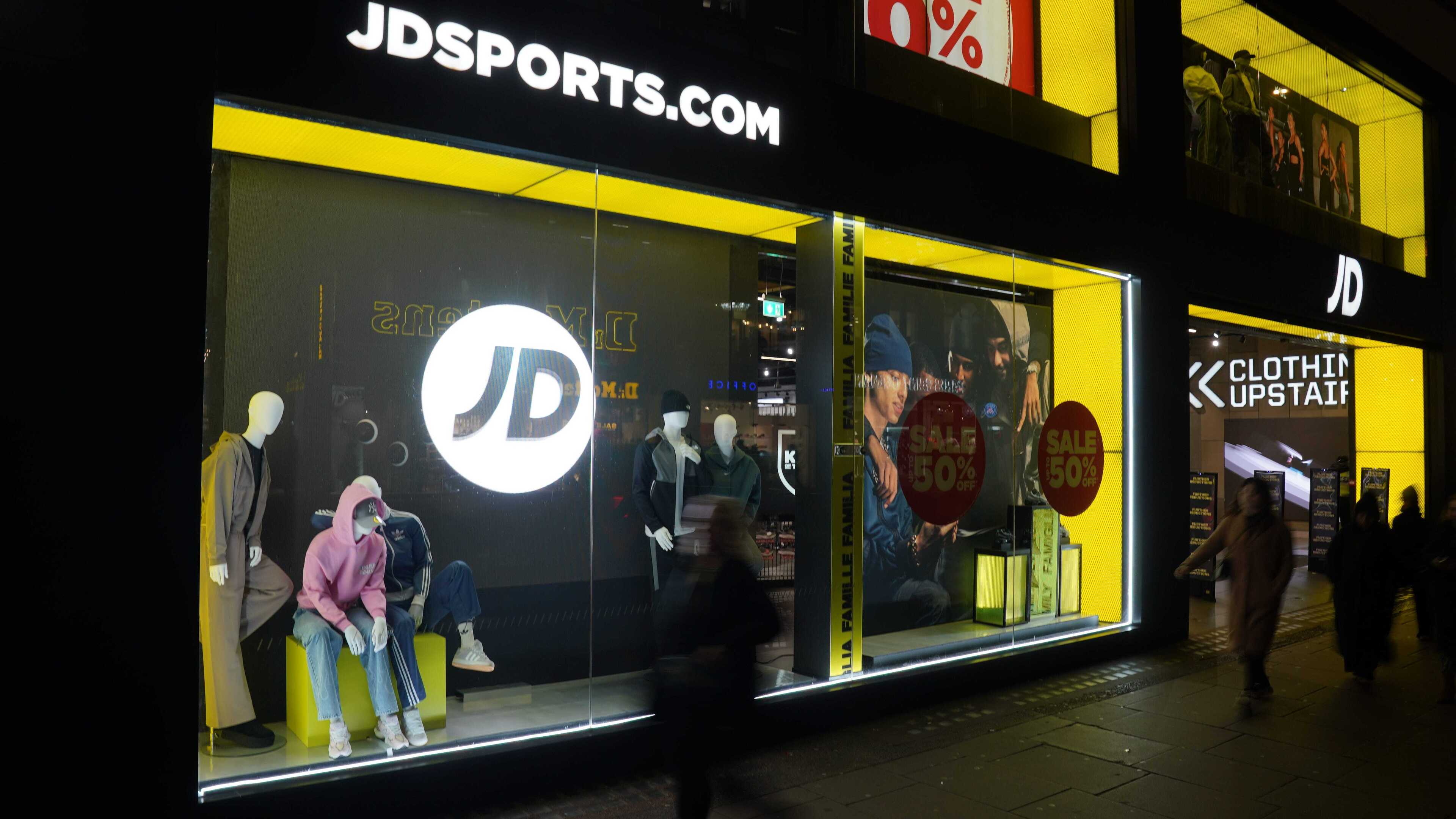 JD Sports reports weaker sales amid a tough consumer backdrop