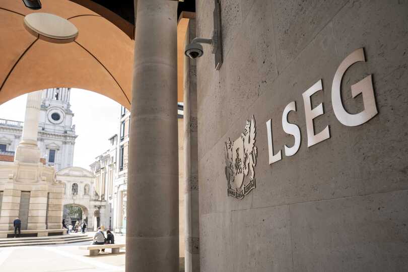 The FTSE 100 index ended up 76.97 points, 0.7%, at 10,767.33 (PA)