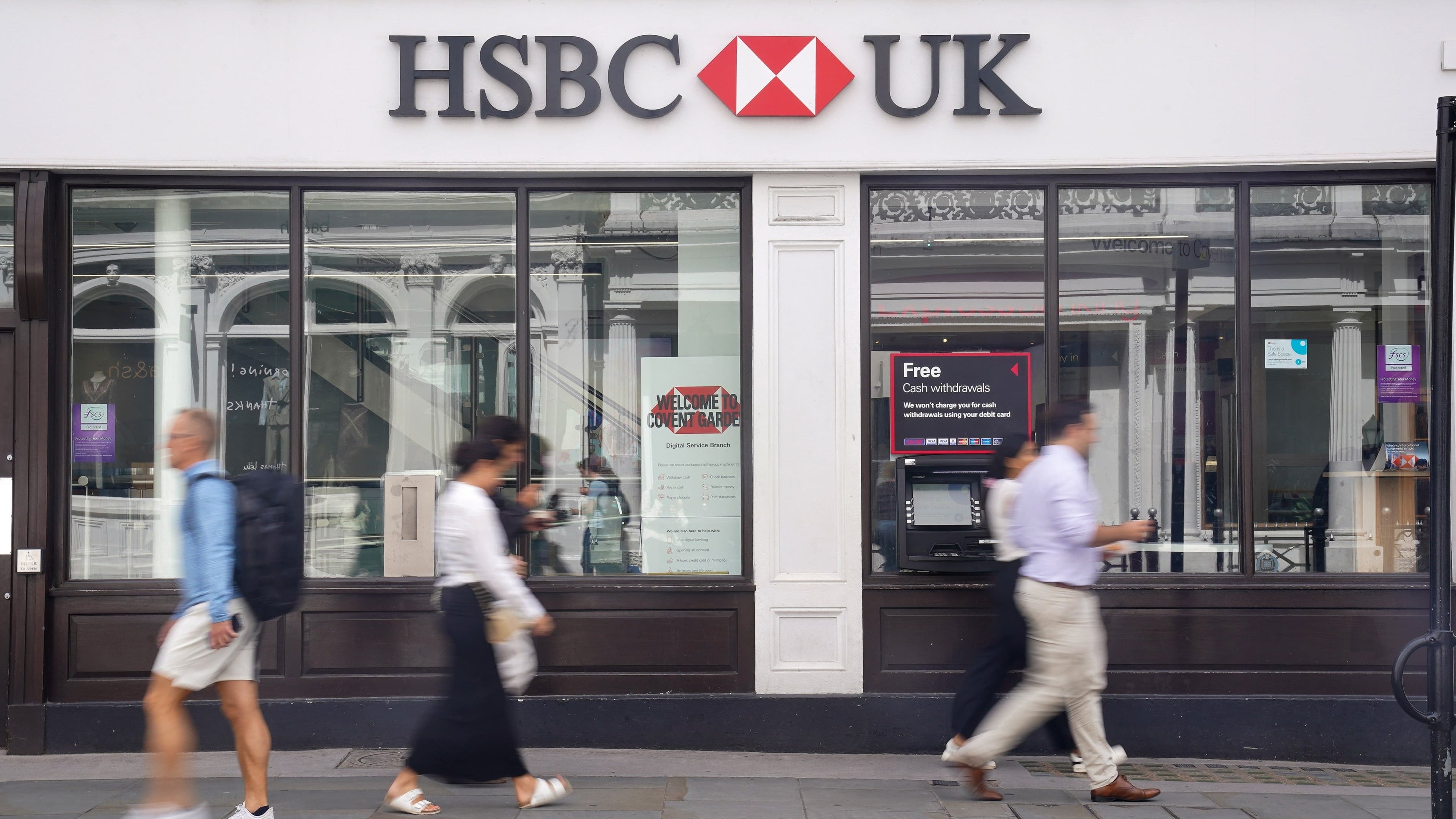 HSBC first-half profits surge by 23% to £19.5 billion