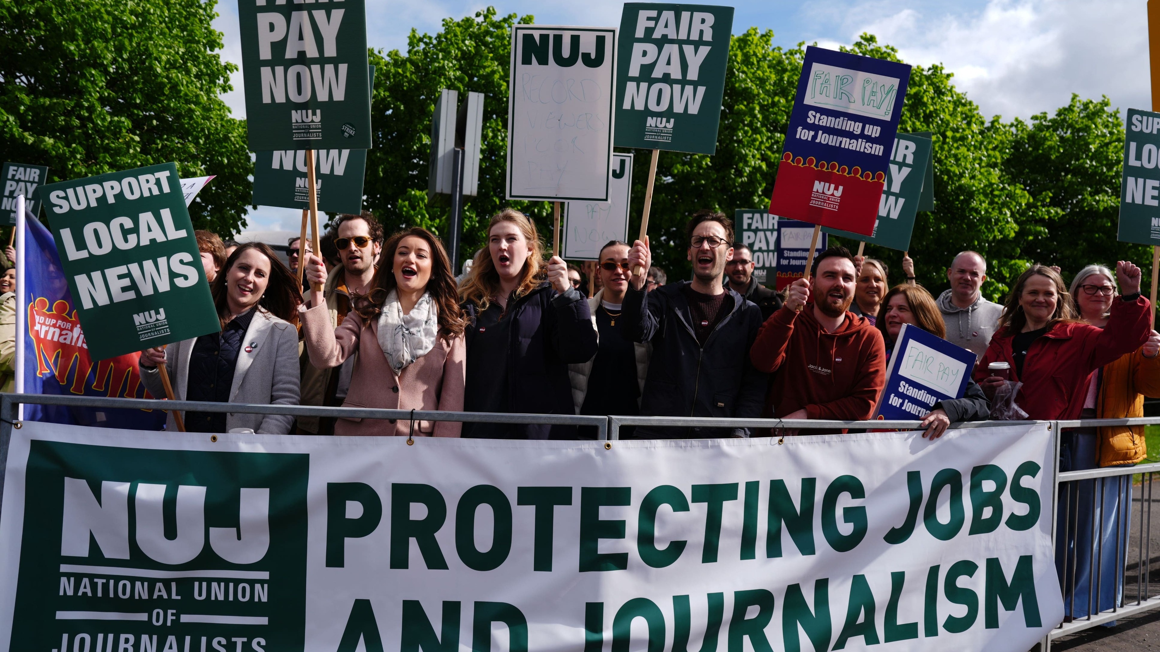 STV staff walk out on strike on day of Holyrood election count