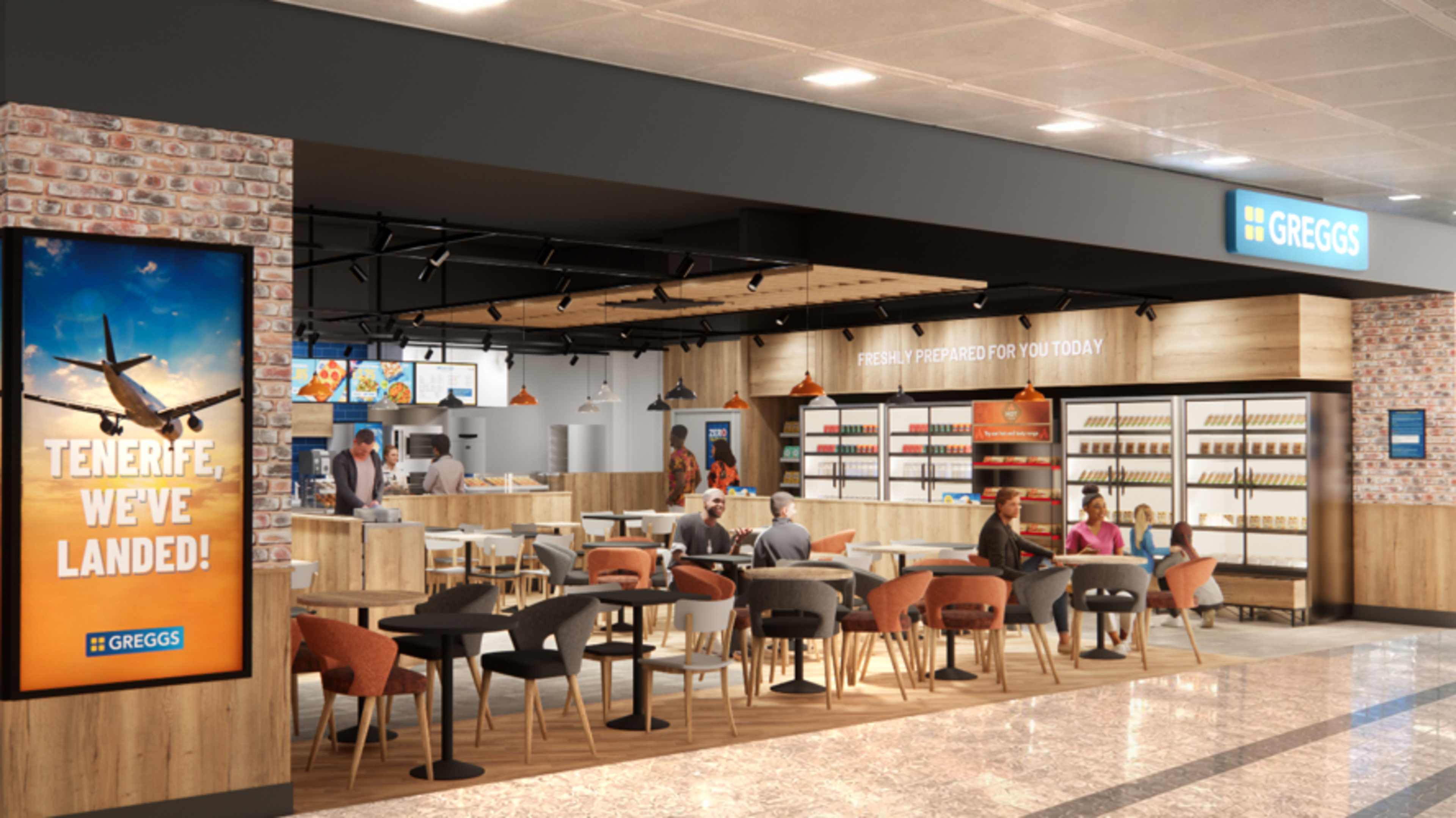 Greggs to open international shop at Tenerife South airport