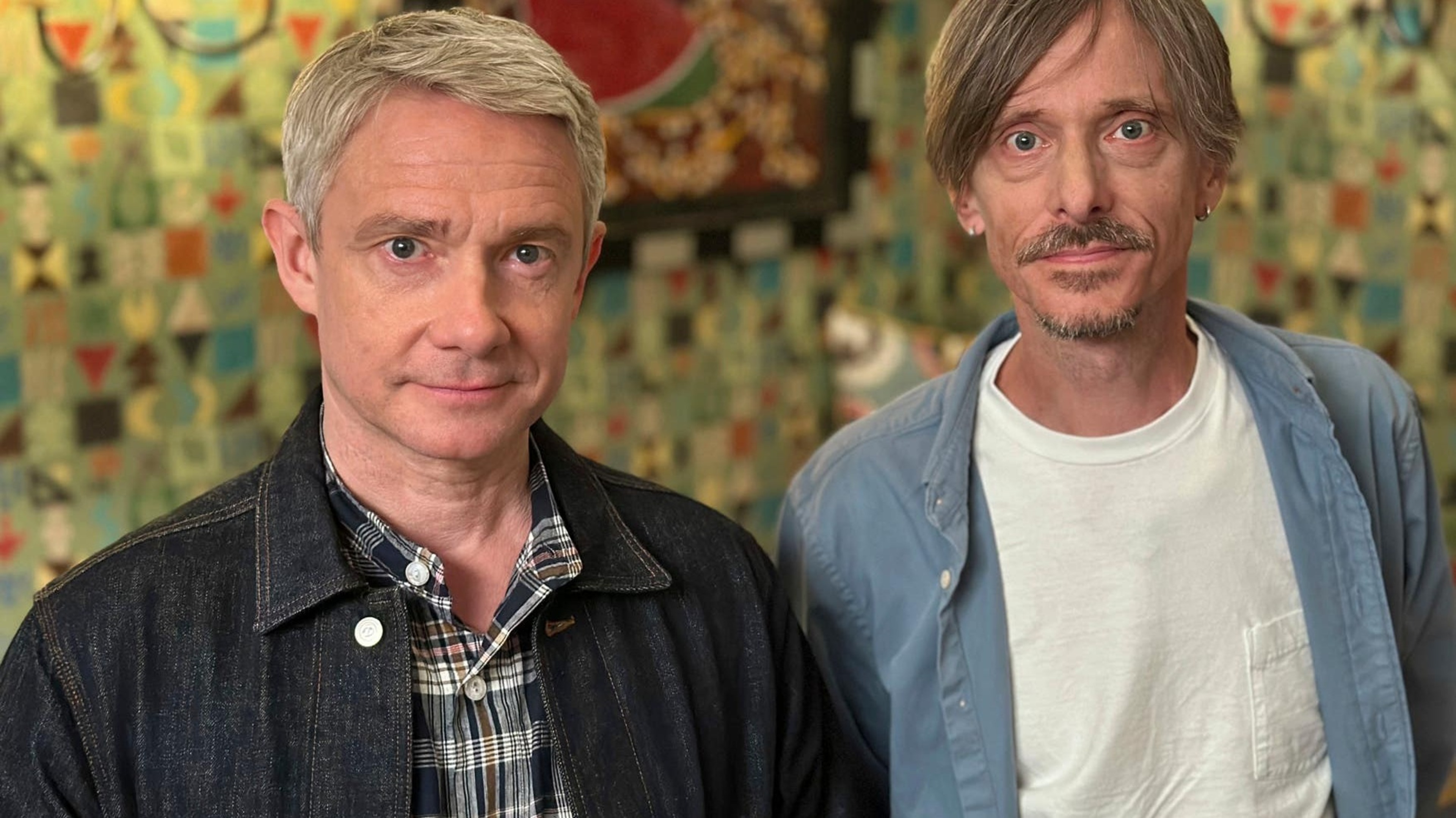 Martin Freeman and Mackenzie Crook reunite to remember 25 years of The Office