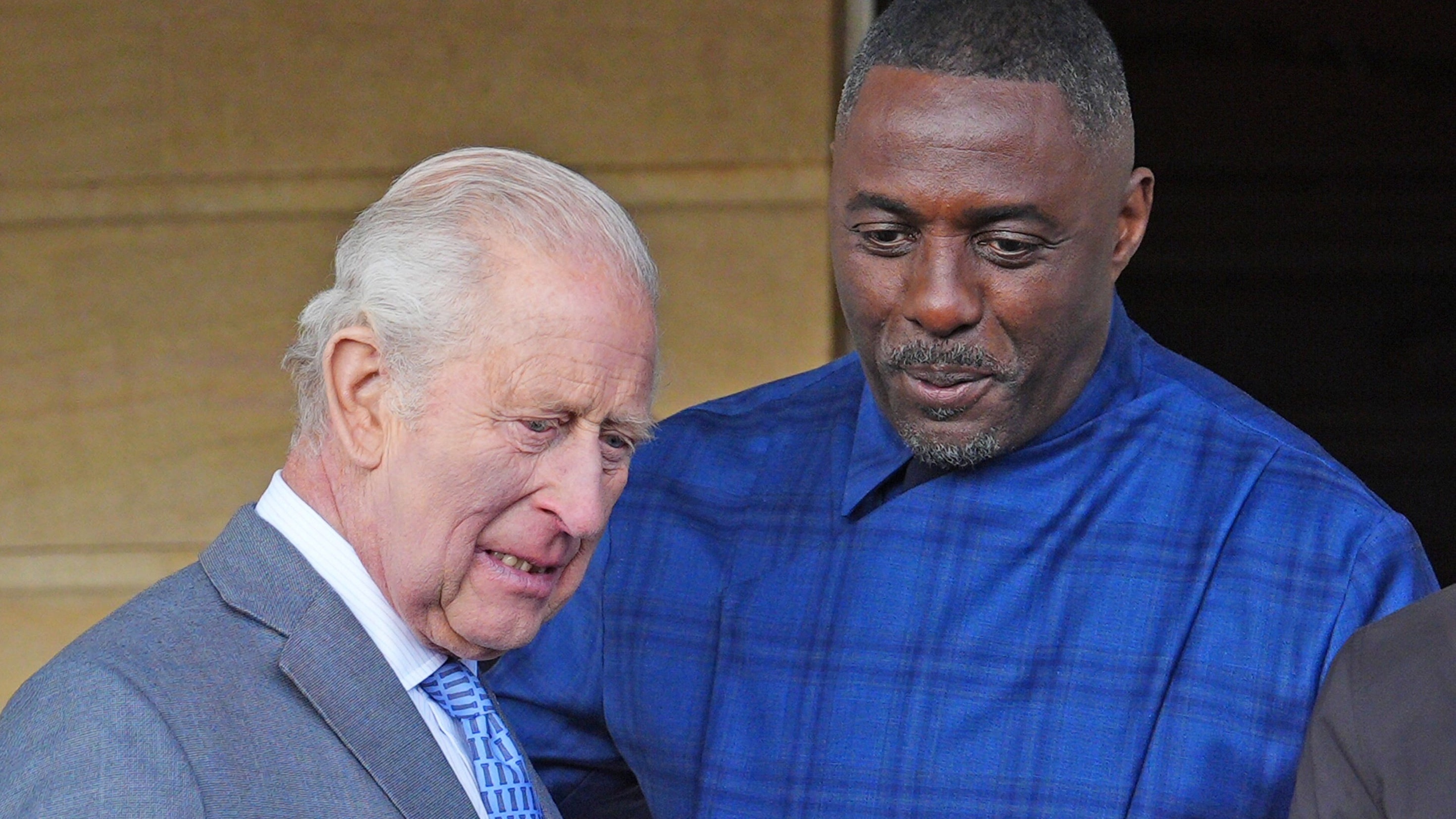 King told Sir Idris Elba he would DJ at palace garden party, actor says