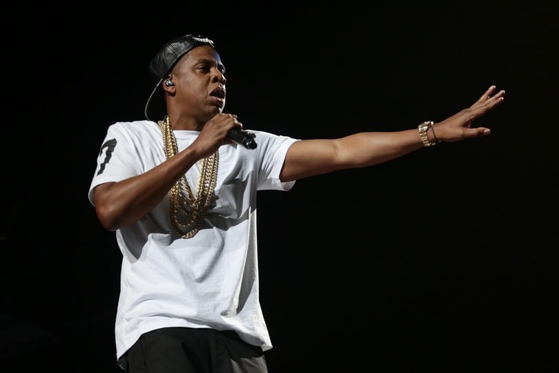 Jay Z performs at The O2 Arena, London as part of his Magna Carter World Tour (Yui Mok/PA)