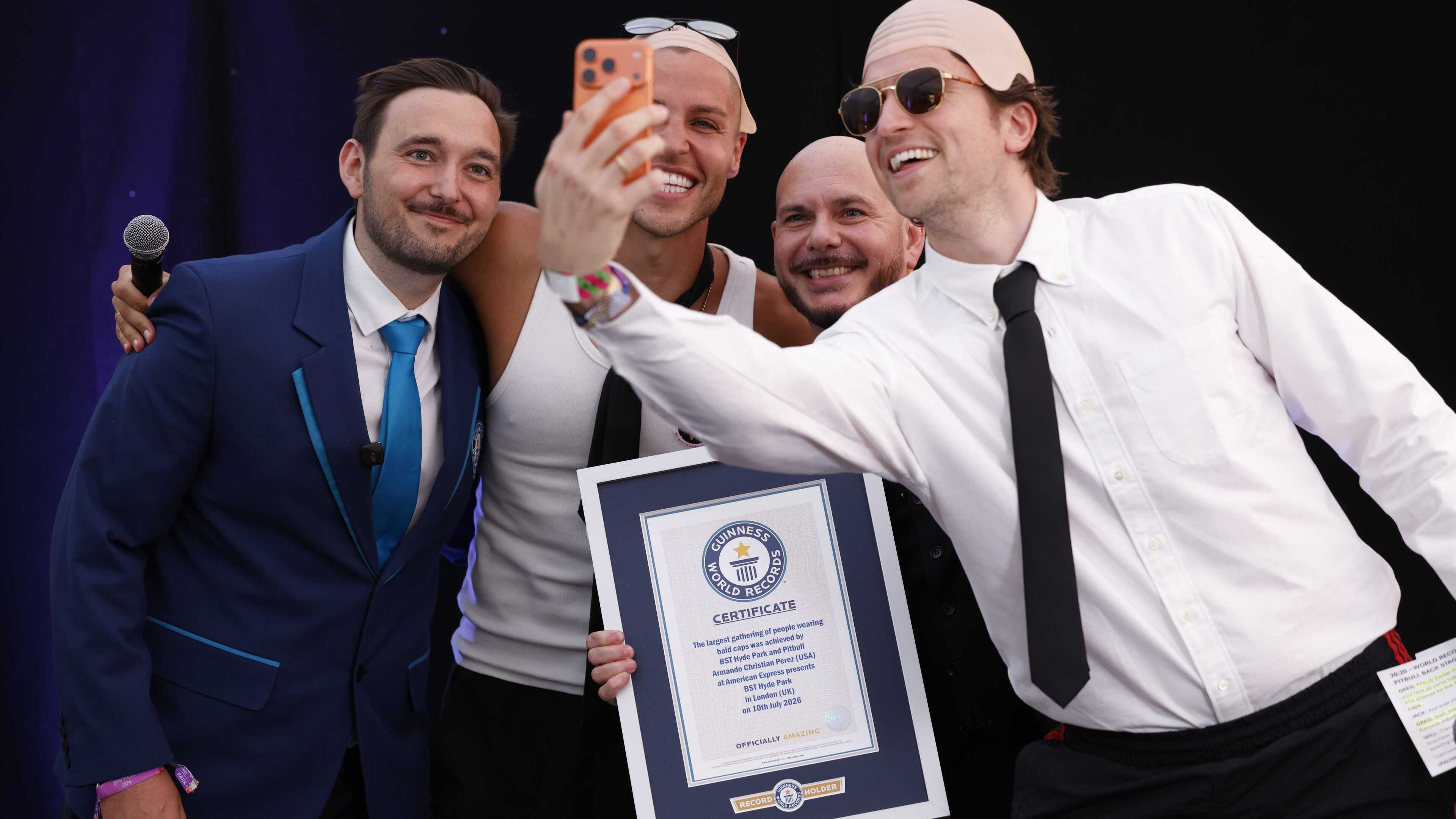 Greg James hails ‘brilliant team effort’ after record-breaking Pitbull gig