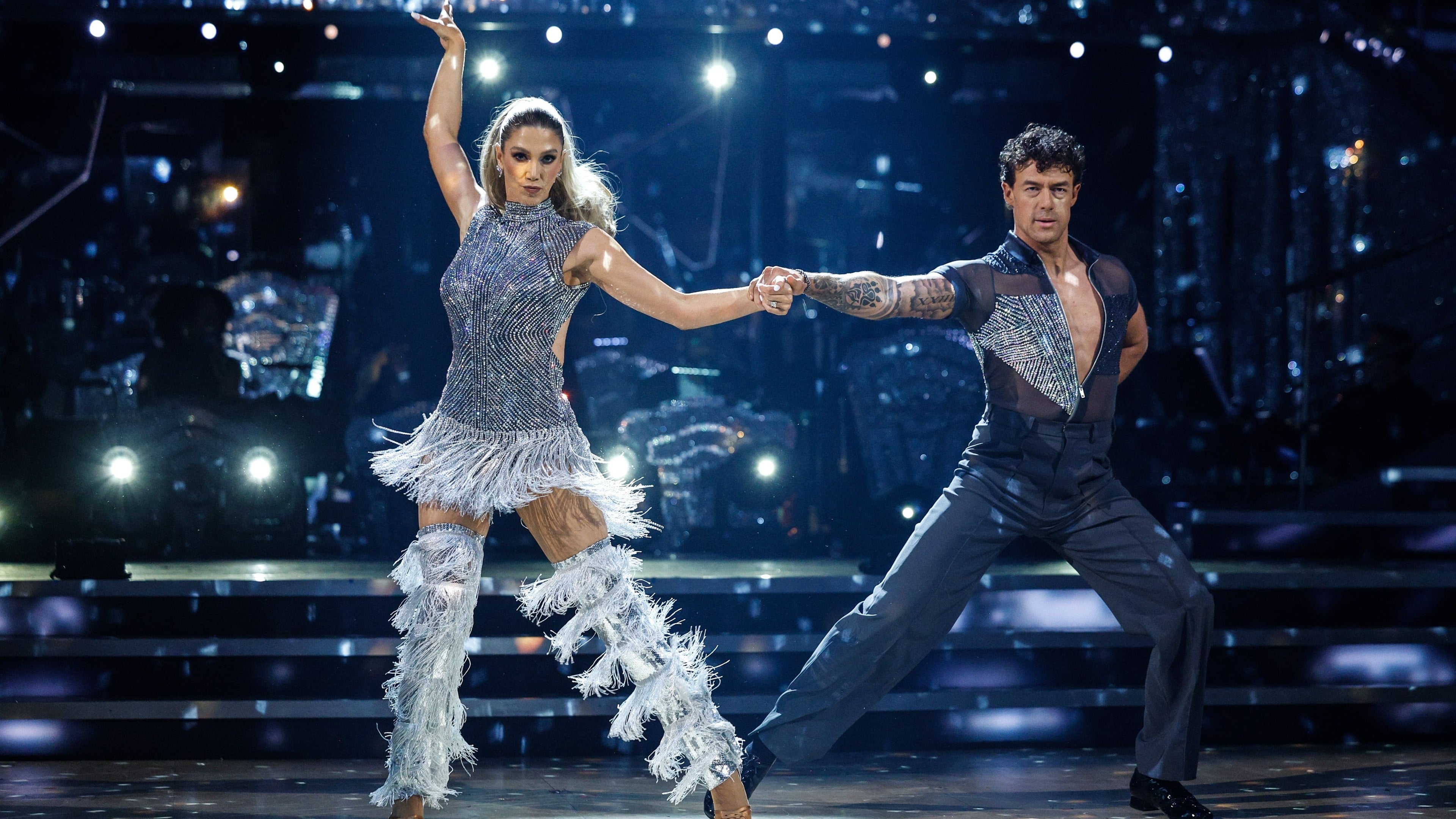 Delta Goodrem tops Strictly Come Dancing leaderboard for second week running
