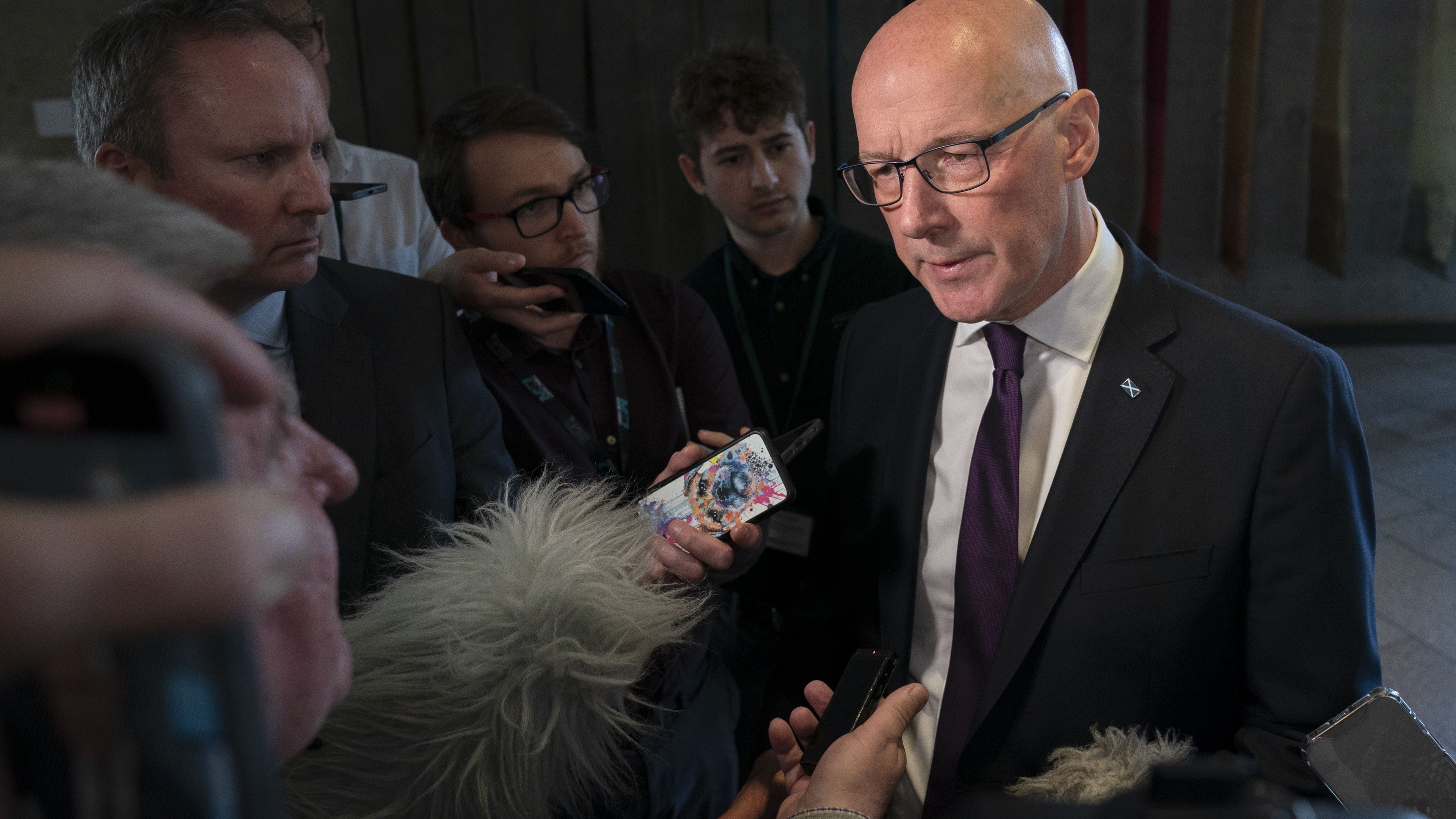 Swinney: Dangerous for me to intervene on Holyrood restricting media
