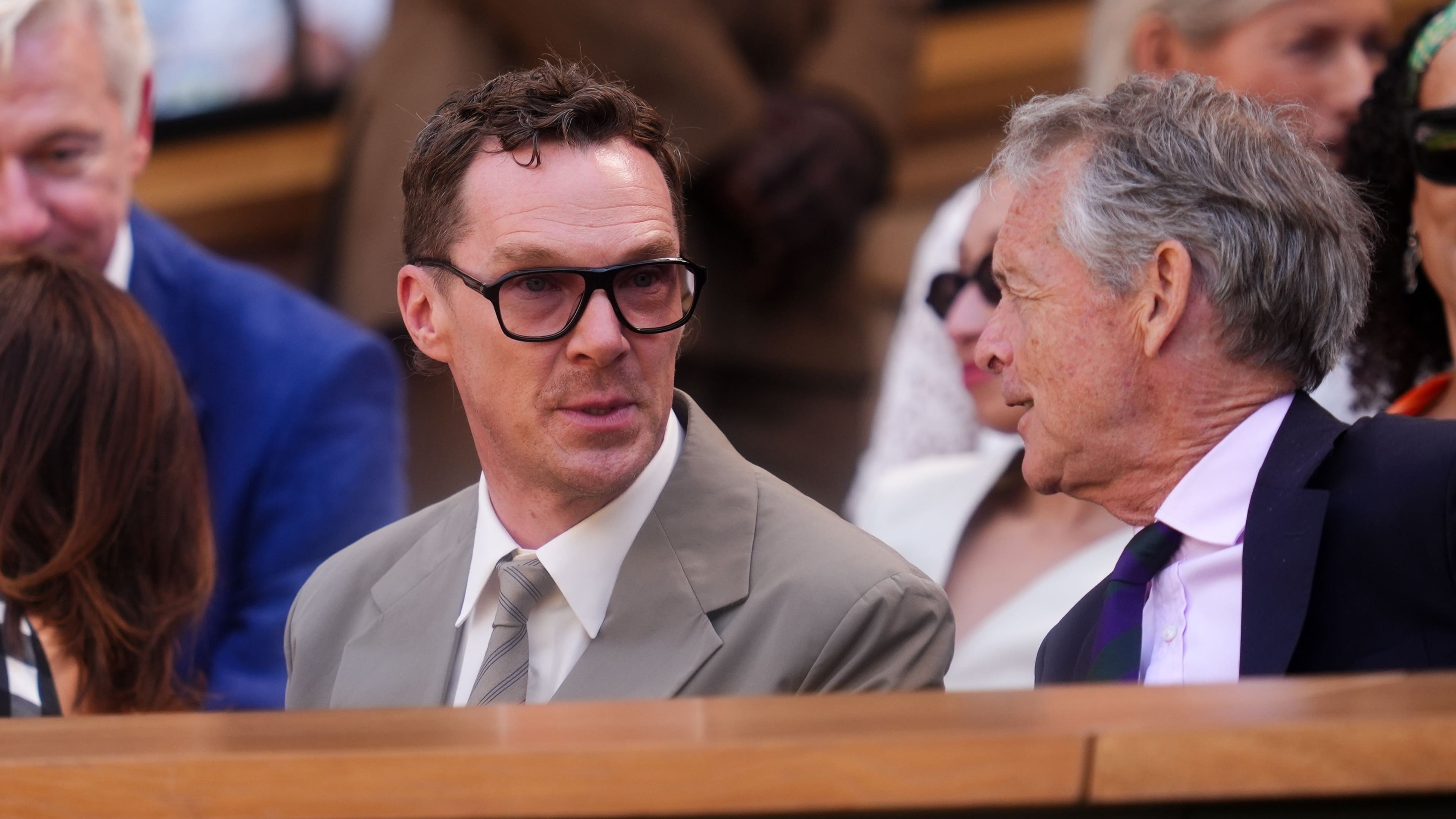 Benedict Cumberbatch spotted in Wimbledon royal box on day nine
