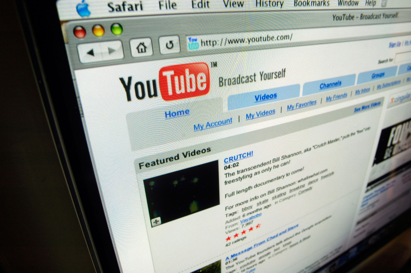 Reconstruction of original YouTube page joins V&A collection | Belfast ...