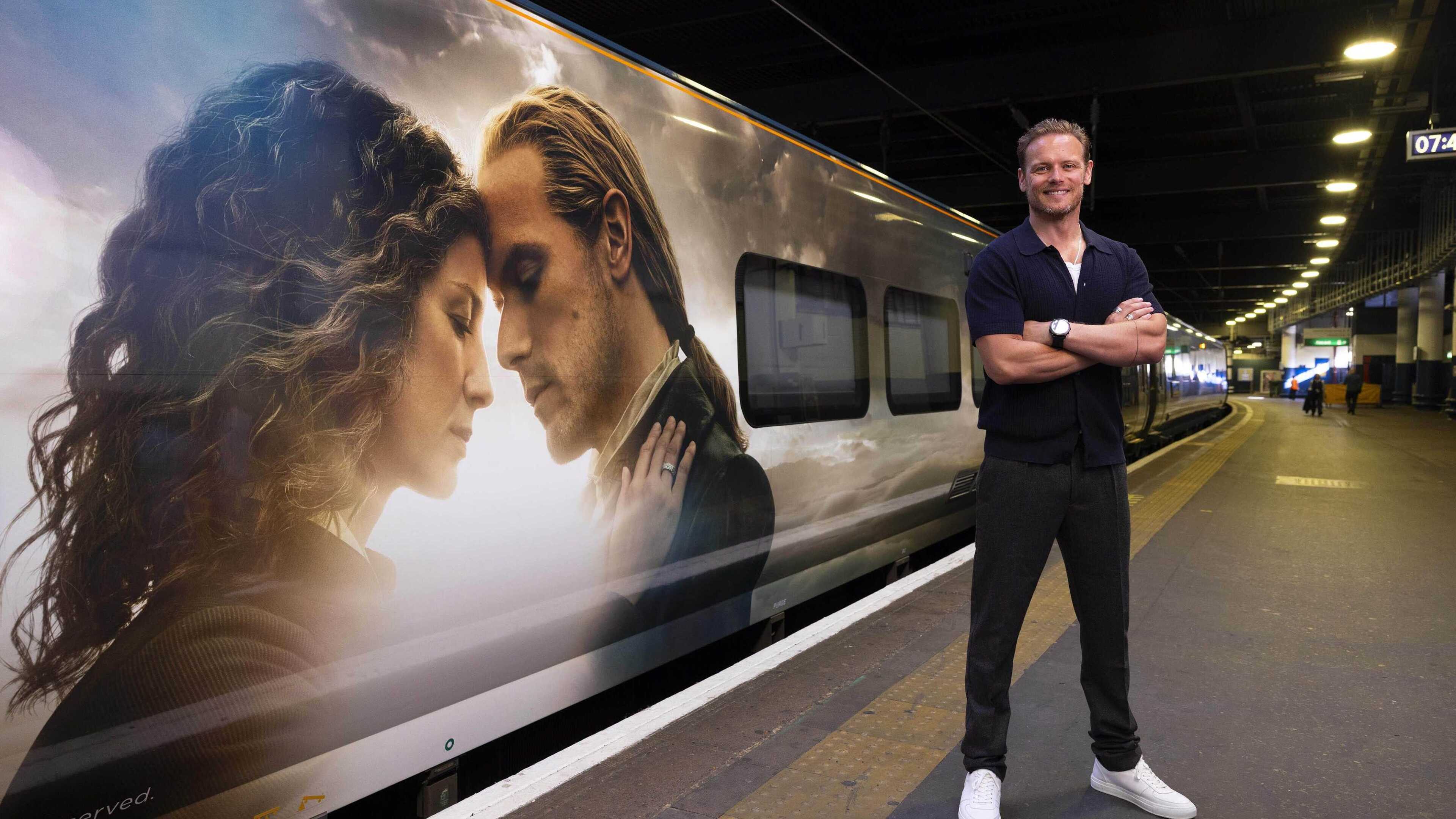Caledonian Sleeper unveils Outlander-themed makeover to promote trips to Scotland