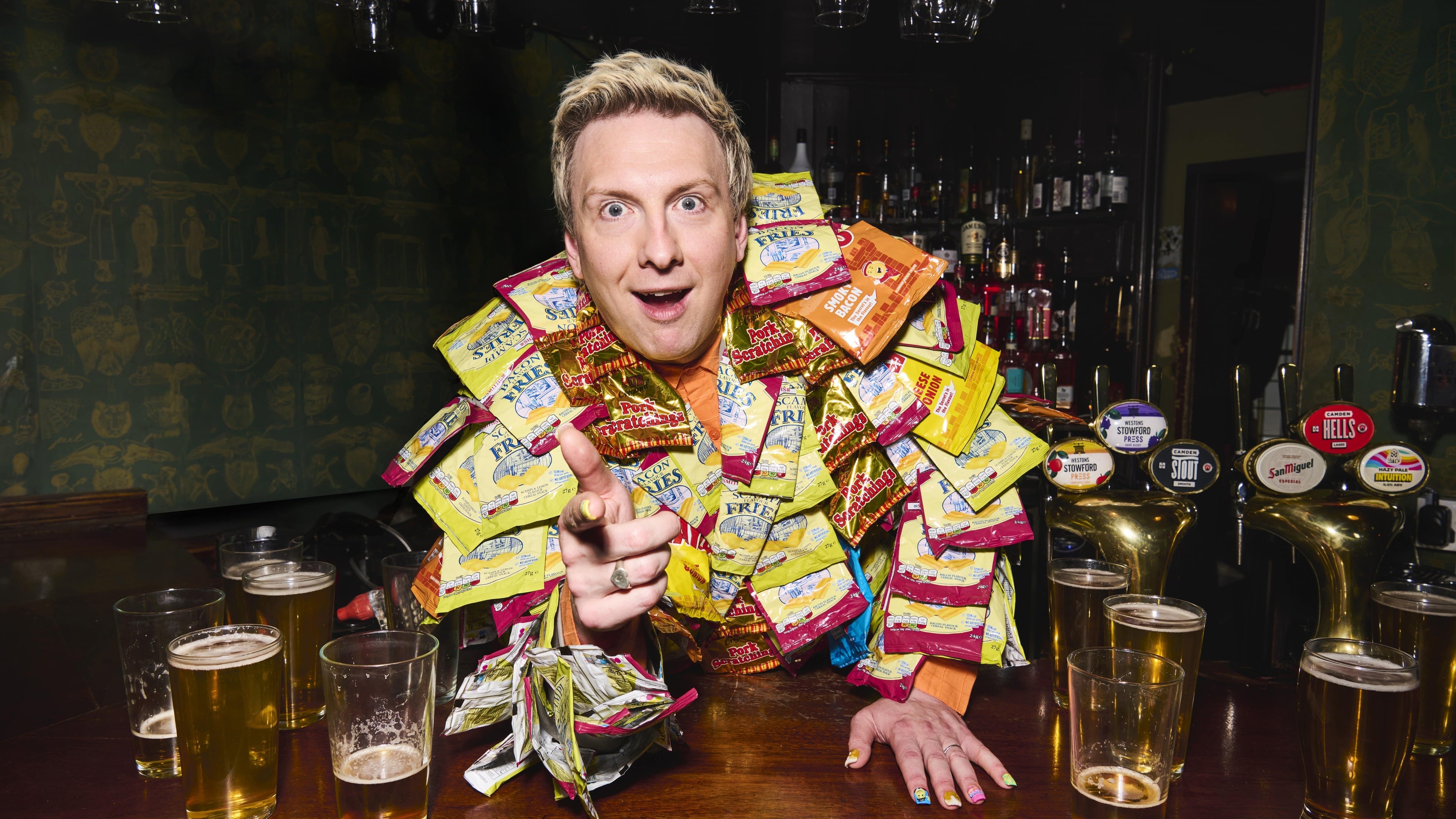Joe Lycett launches live pub shows for Channel 4, aiming to “celebrate British boozers”