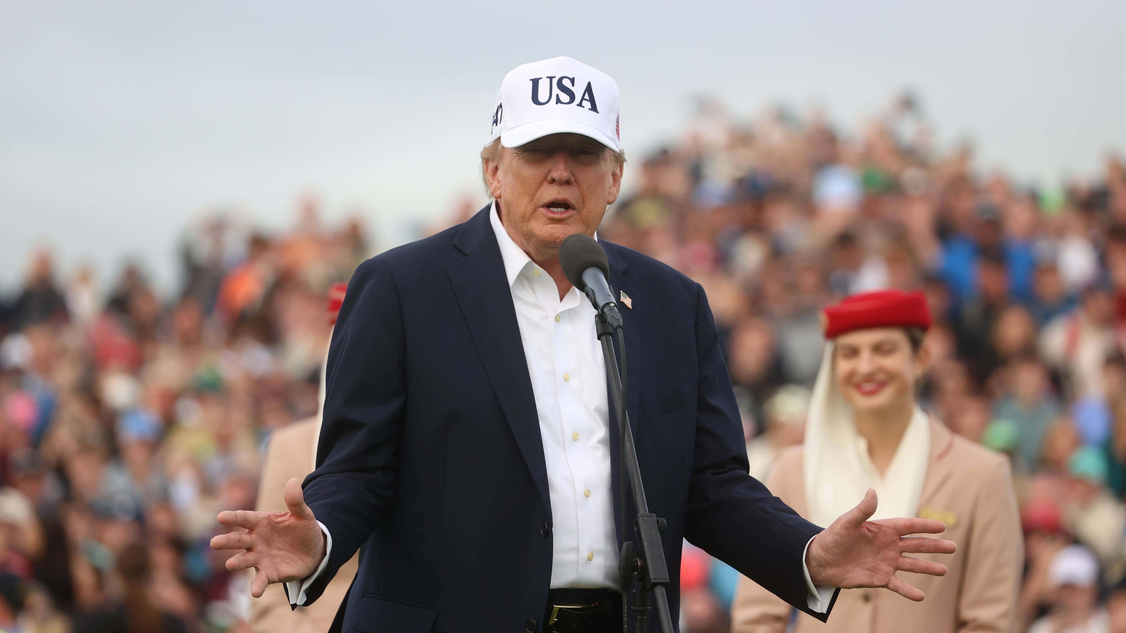 Trump handed deadline by judge to give interview under oath in BBC libel case
