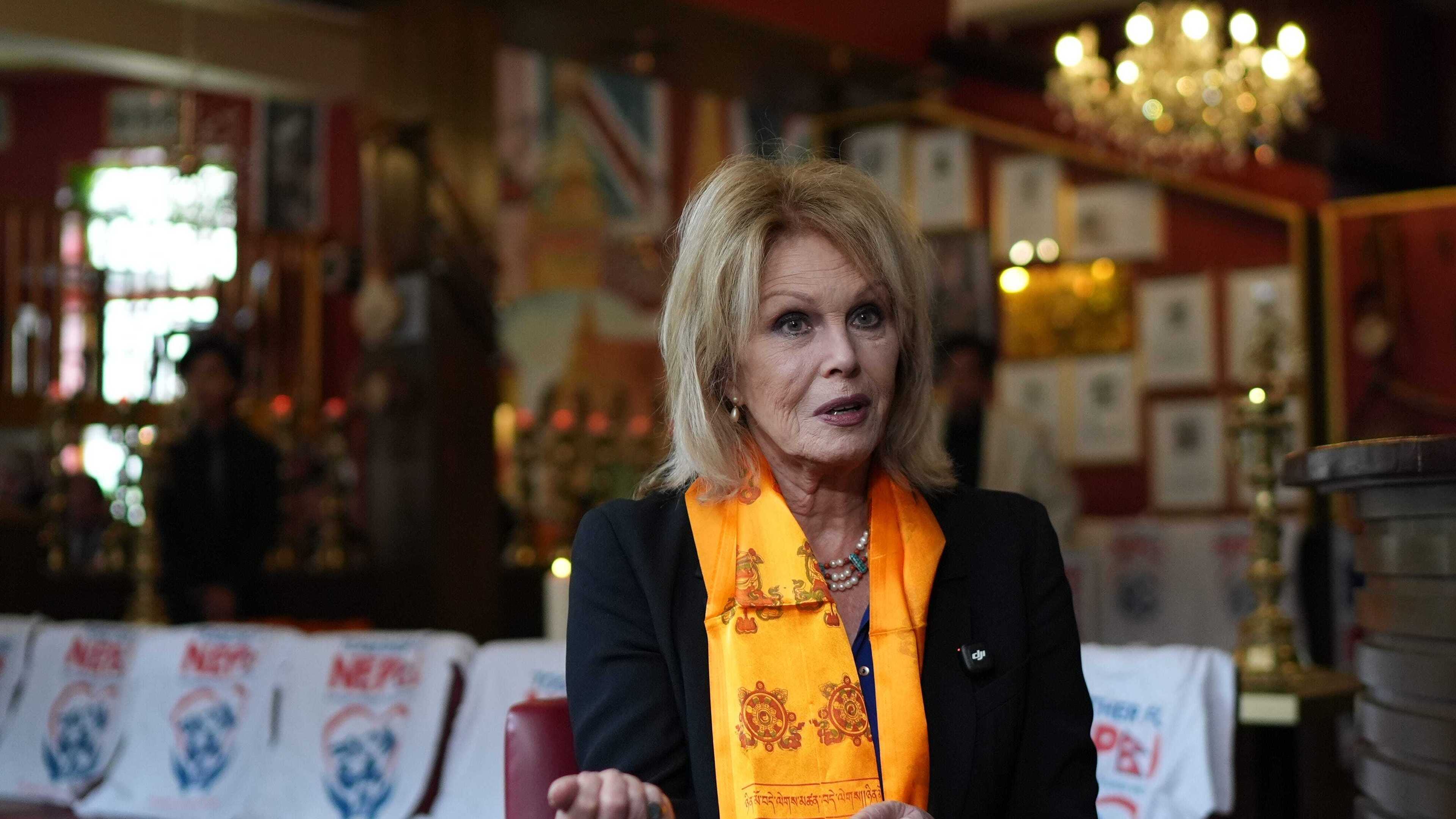 Joanna Lumley calls Nepal floods “heartbreaking” and says they could have been predicted