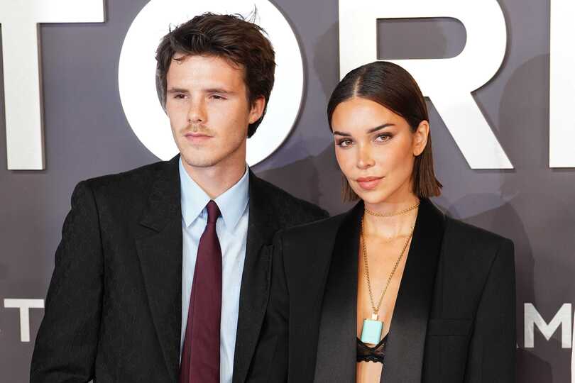 Cruz Beckham has led the birthday tributes to his girlfriend Jackie Apostel (Ian West/PA)