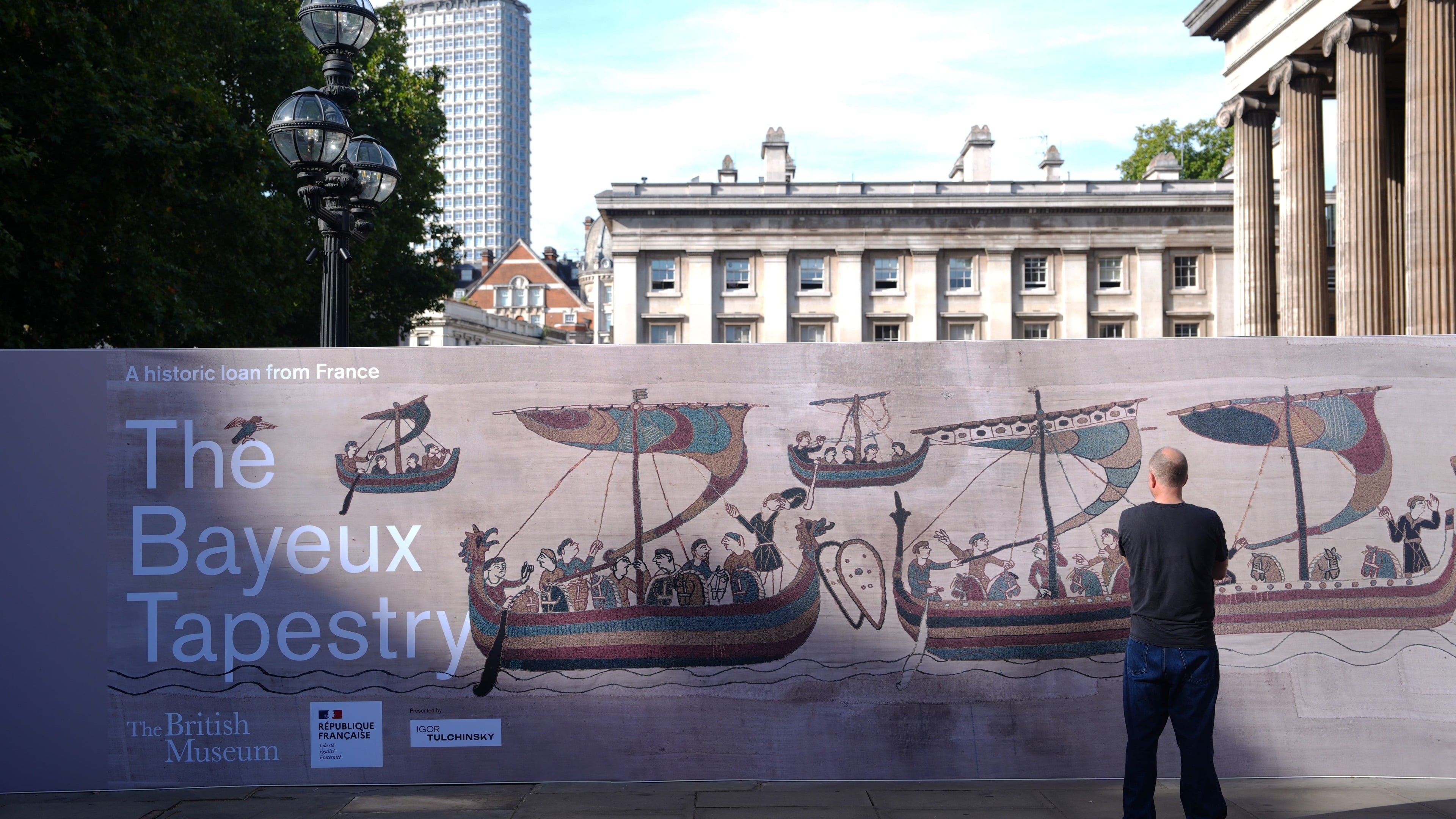 Bayeux Tapestry ticket sale outpaces The Odyssey opening, bank data shows