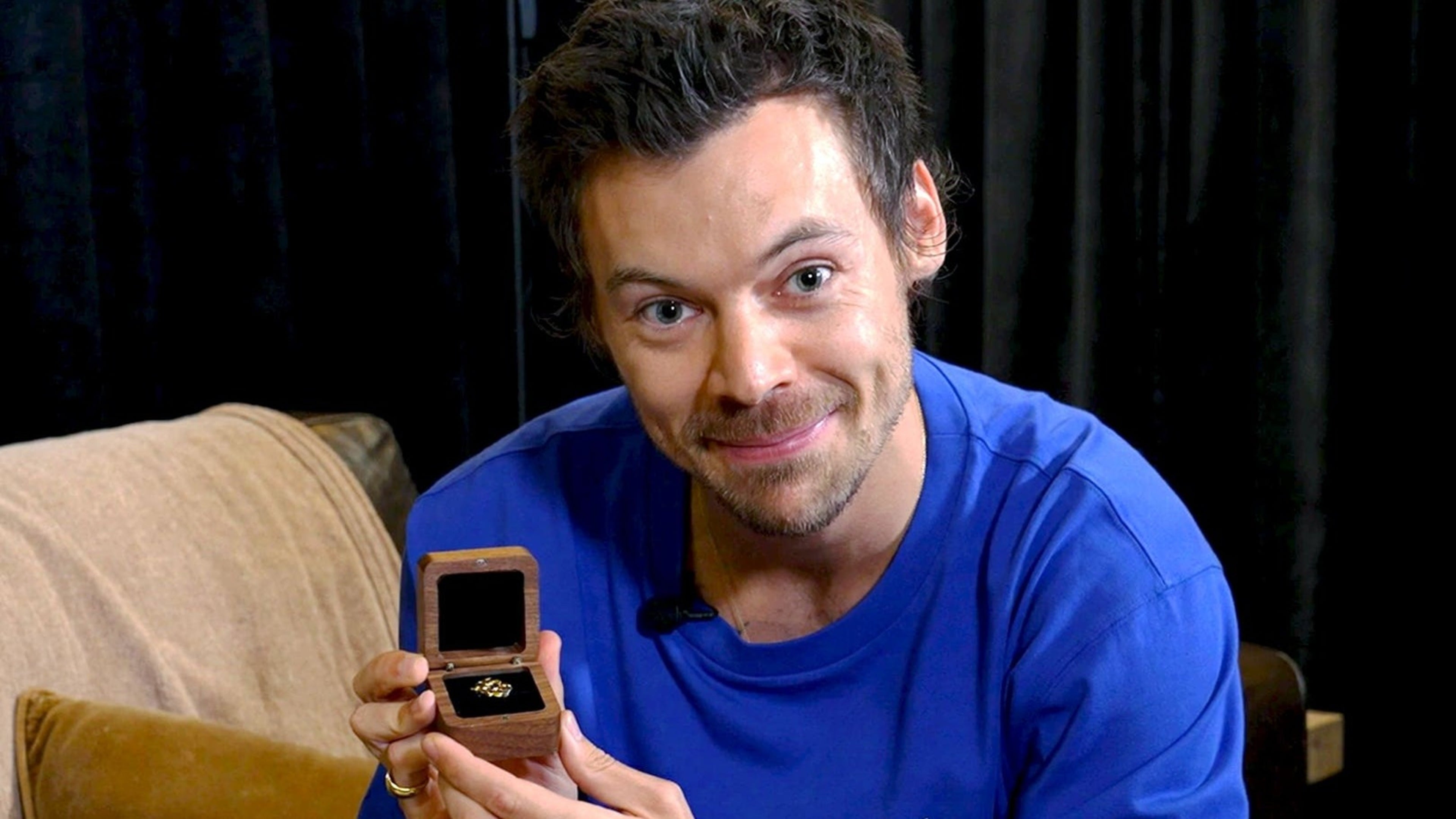 Harry Styles receives Blue Peter gold badge