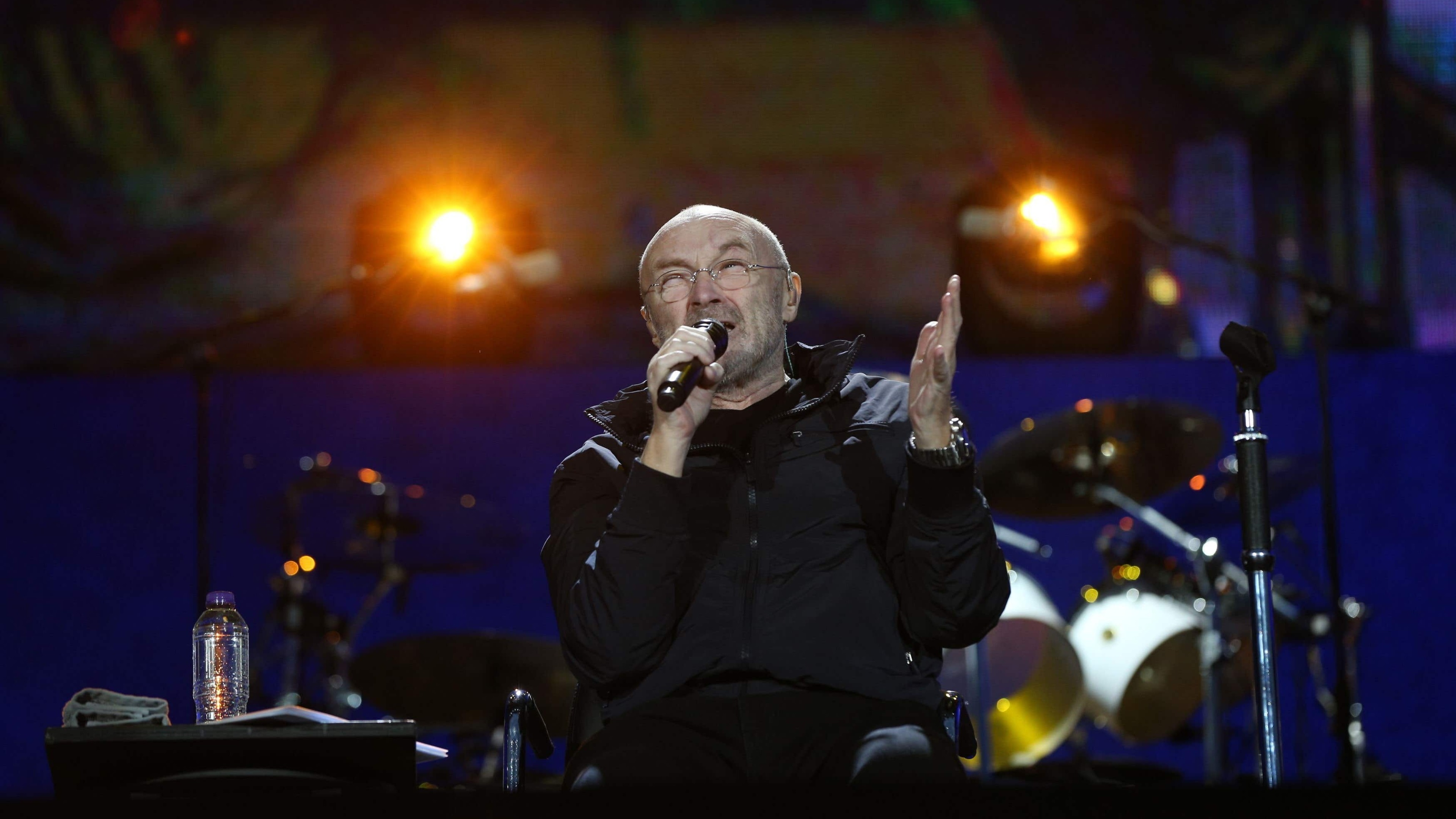 Phil Collins says he cannot see himself performing live again
