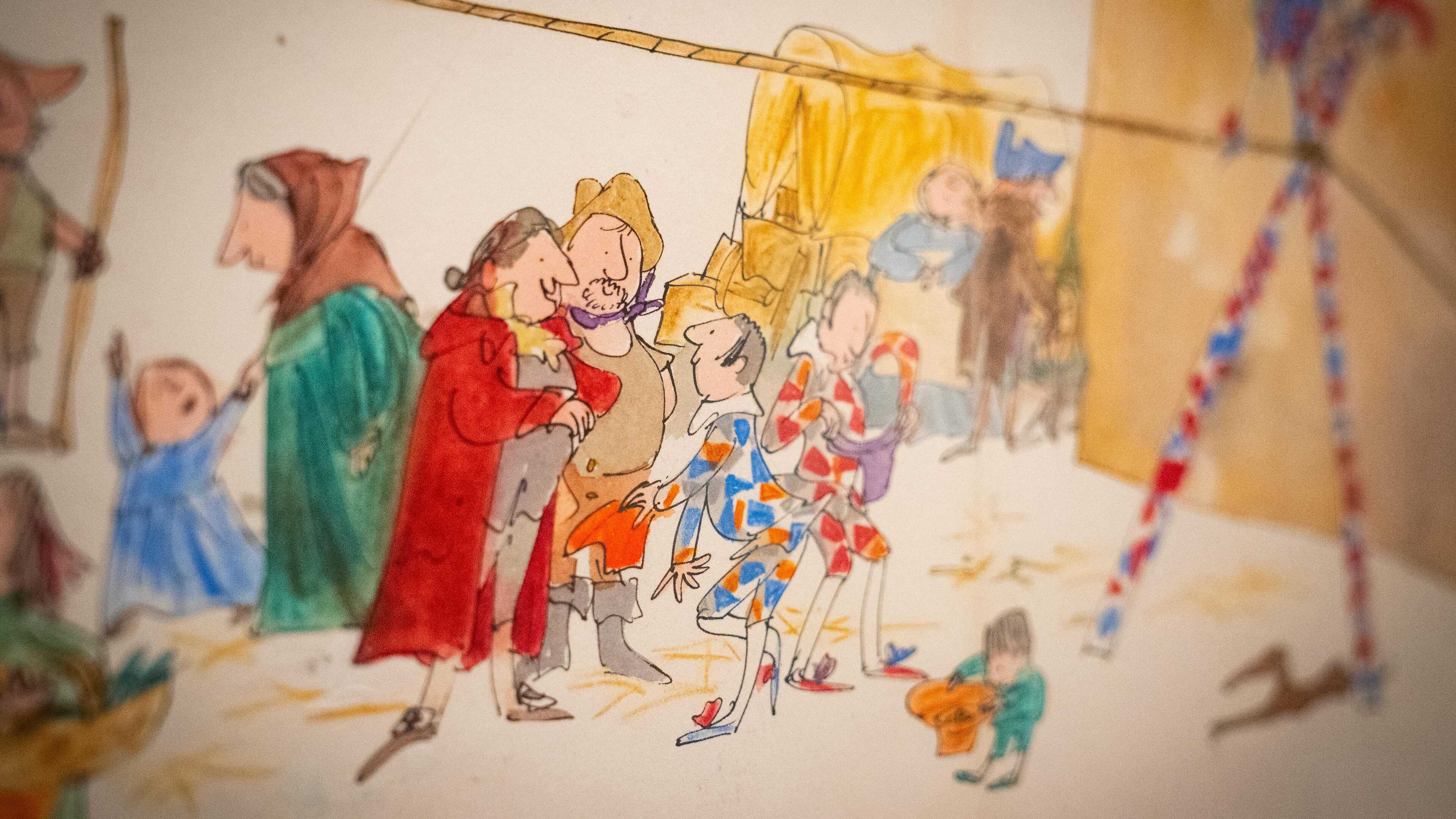 Quentin Blake Centre for Illustration opens permanent space for illustration