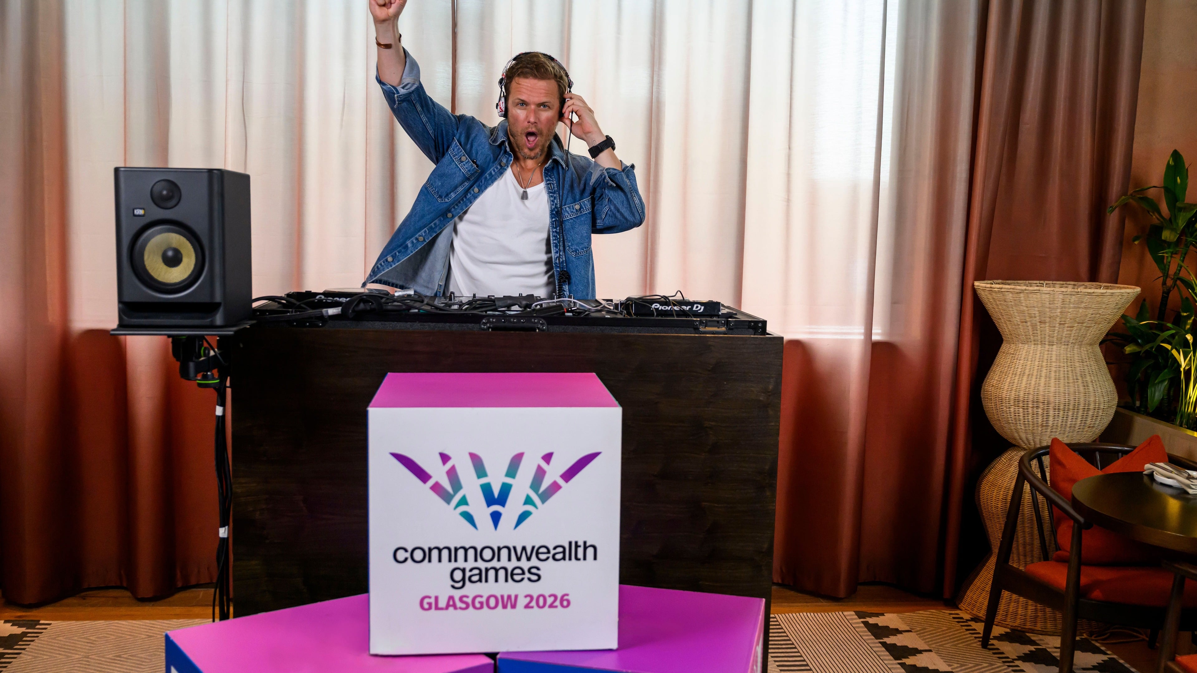 Sam Heughan to DJ at Glasgow 2026 Commonwealth Games