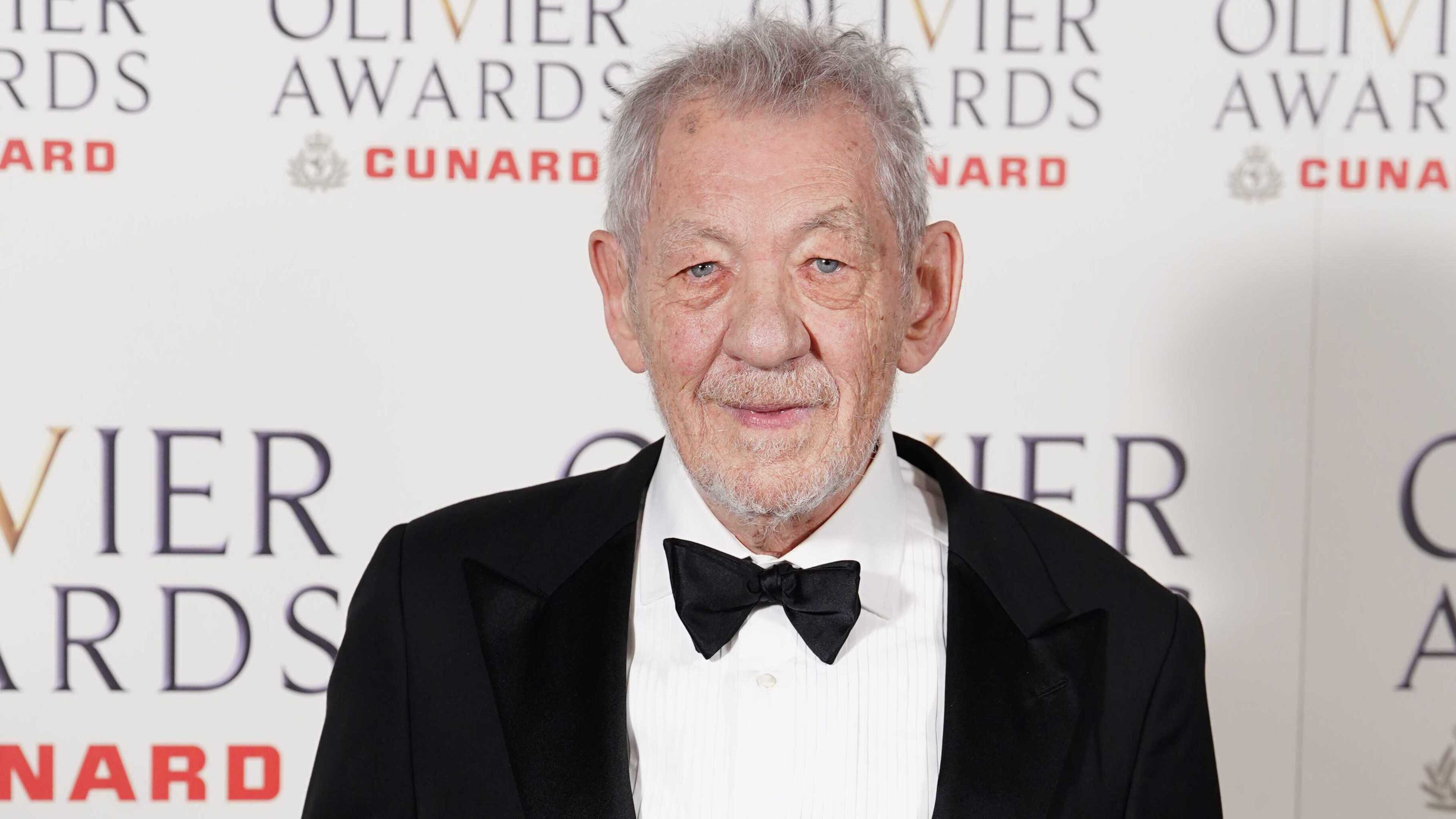 Sir Ian McKellen in first major theatrical role since stage fall