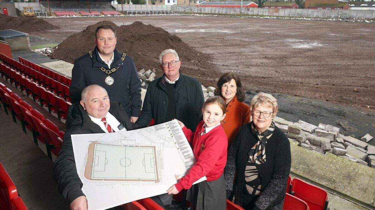 New artificial surface can attract ‘high profile games’ to Ballyclare ...