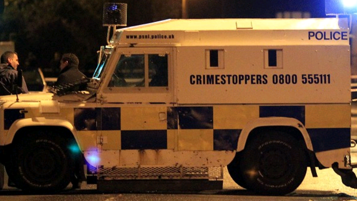 Pedestrian was killed by PSNI Land Rover as he jokingly tried to flag ...