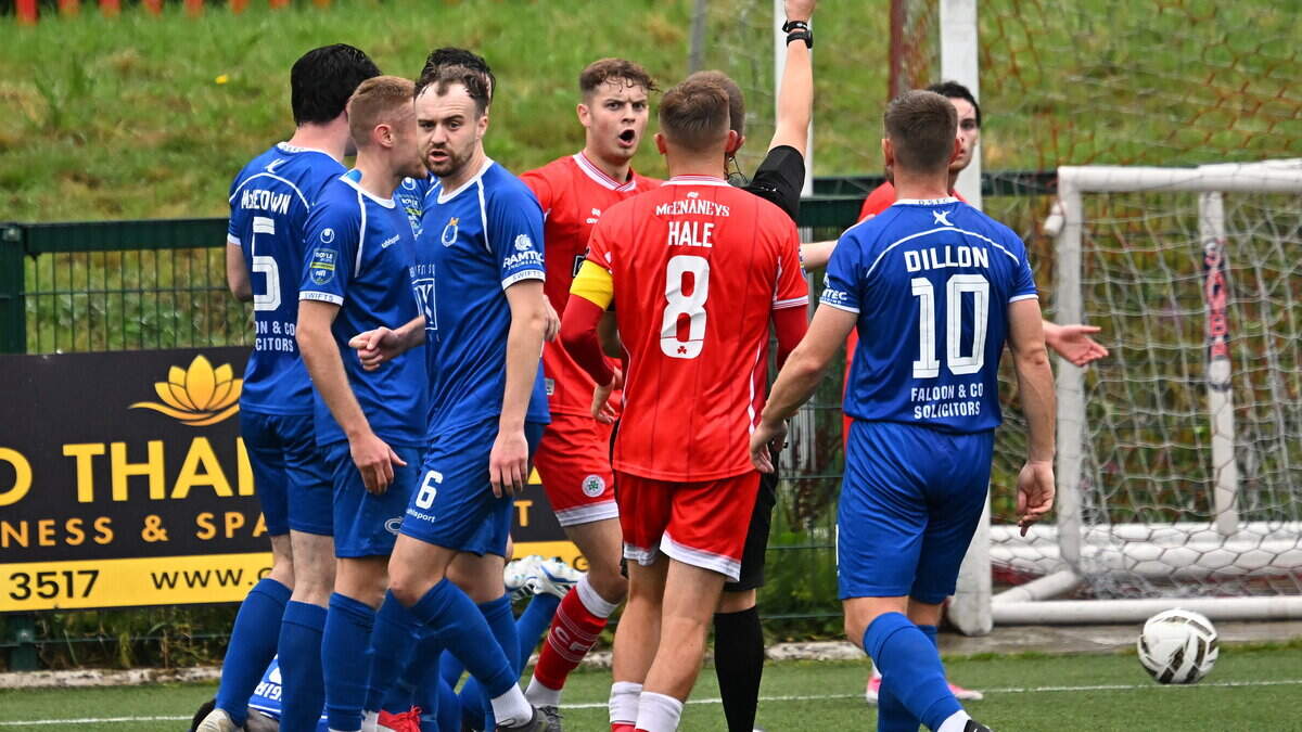 Cliftonville boss laments two major refereeing calls during Reds’ home loss to clinical Dungannon Swifts