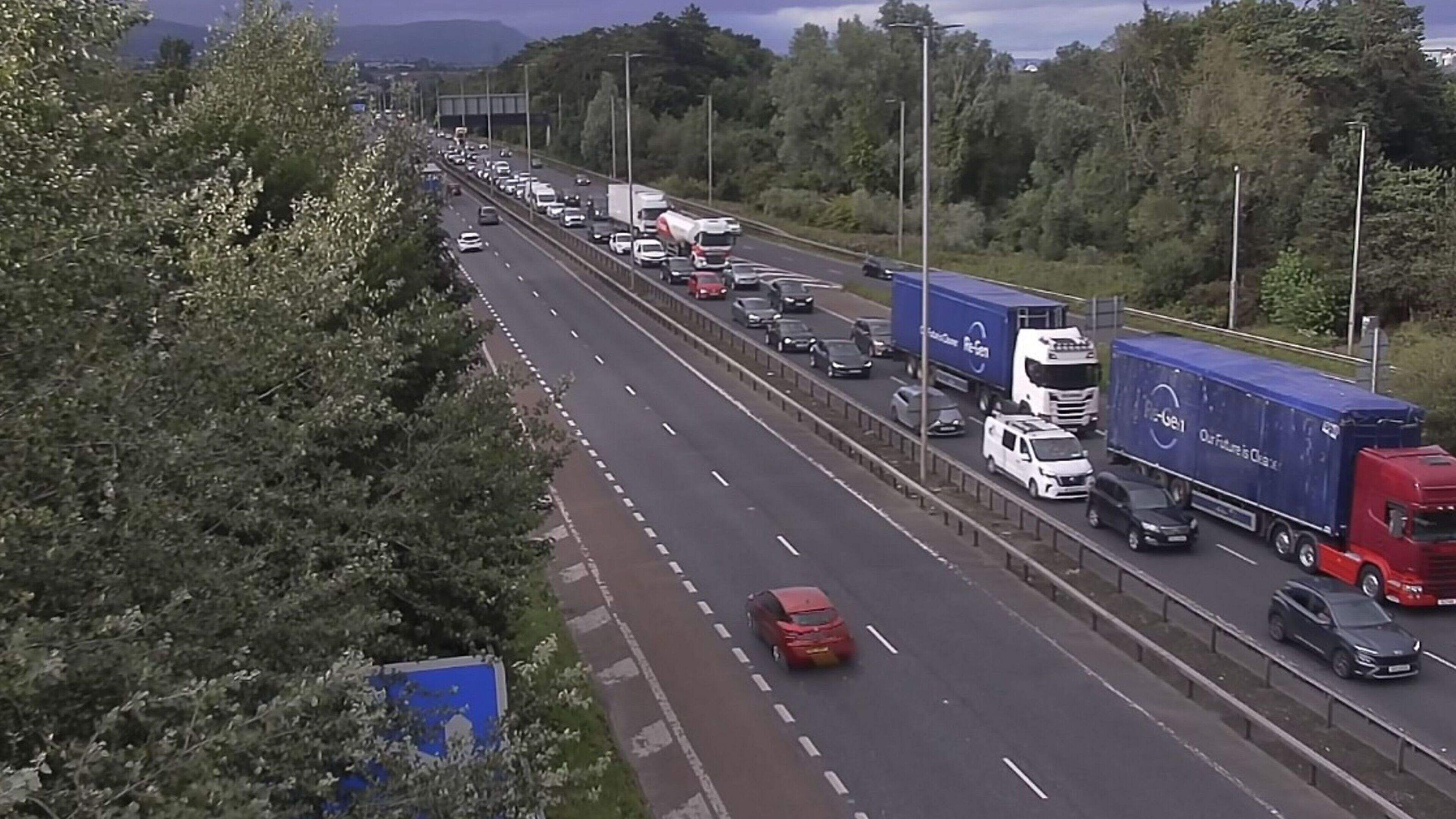 Weather, concert and parades causing Belfast traffic delays