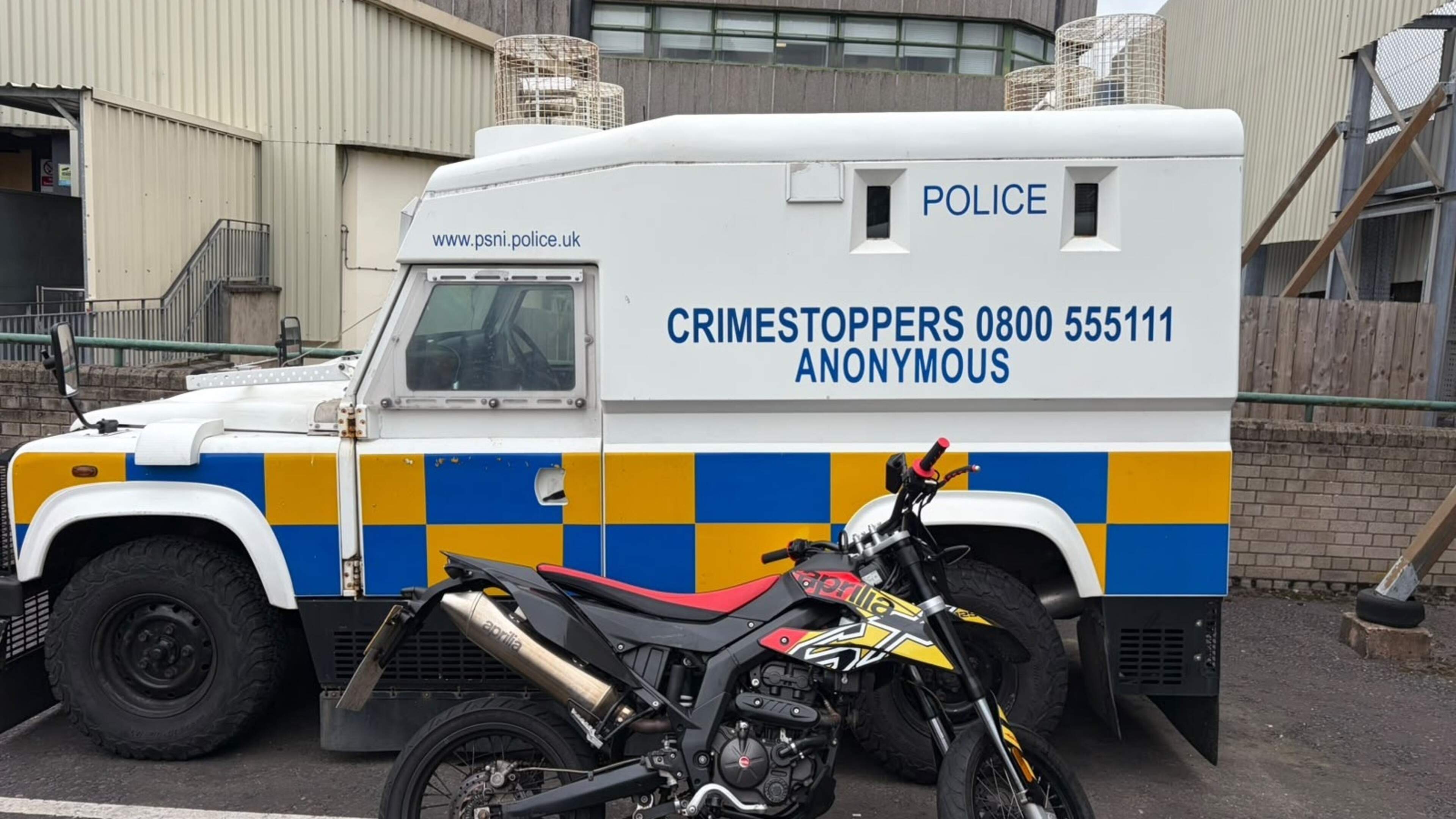 Midday drama in Craigavon as learner motorcyclist tracked by helicopter and arrested after fleeing police at speed