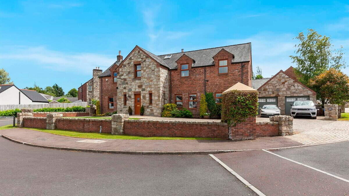 Immaculate Co Antrim five-bed with double garage converted to cinema room for sale