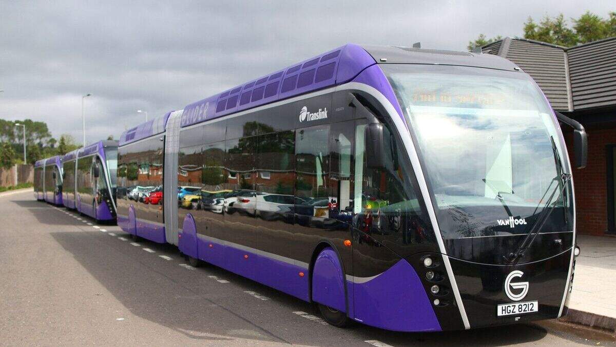 A few bumps along the way as Glider bus service makes its Belfast bow ...