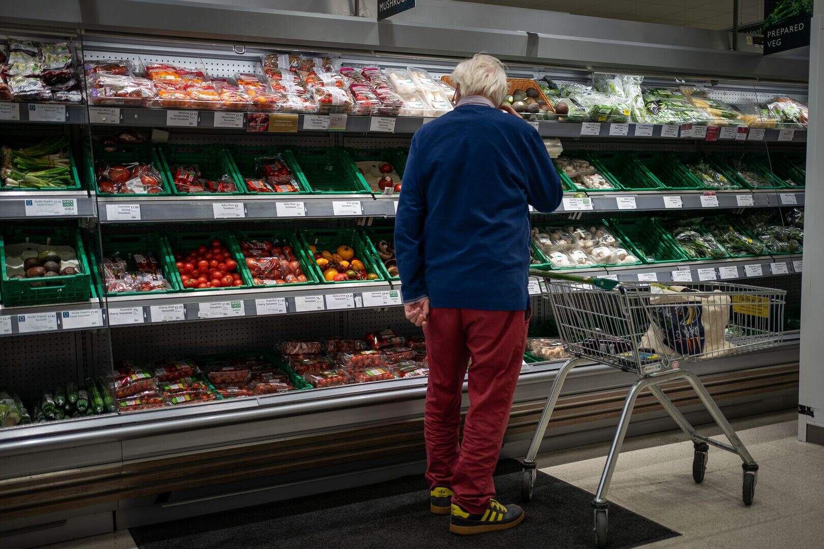 UK inflation shoots up unexpectedly as vegetable shortages push up food ...