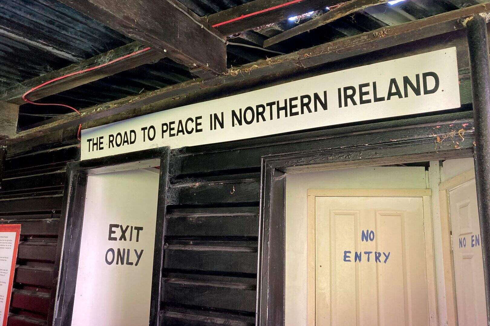 Doagh Famine Village fire unites Orangemen and former IRA kidnapper ...