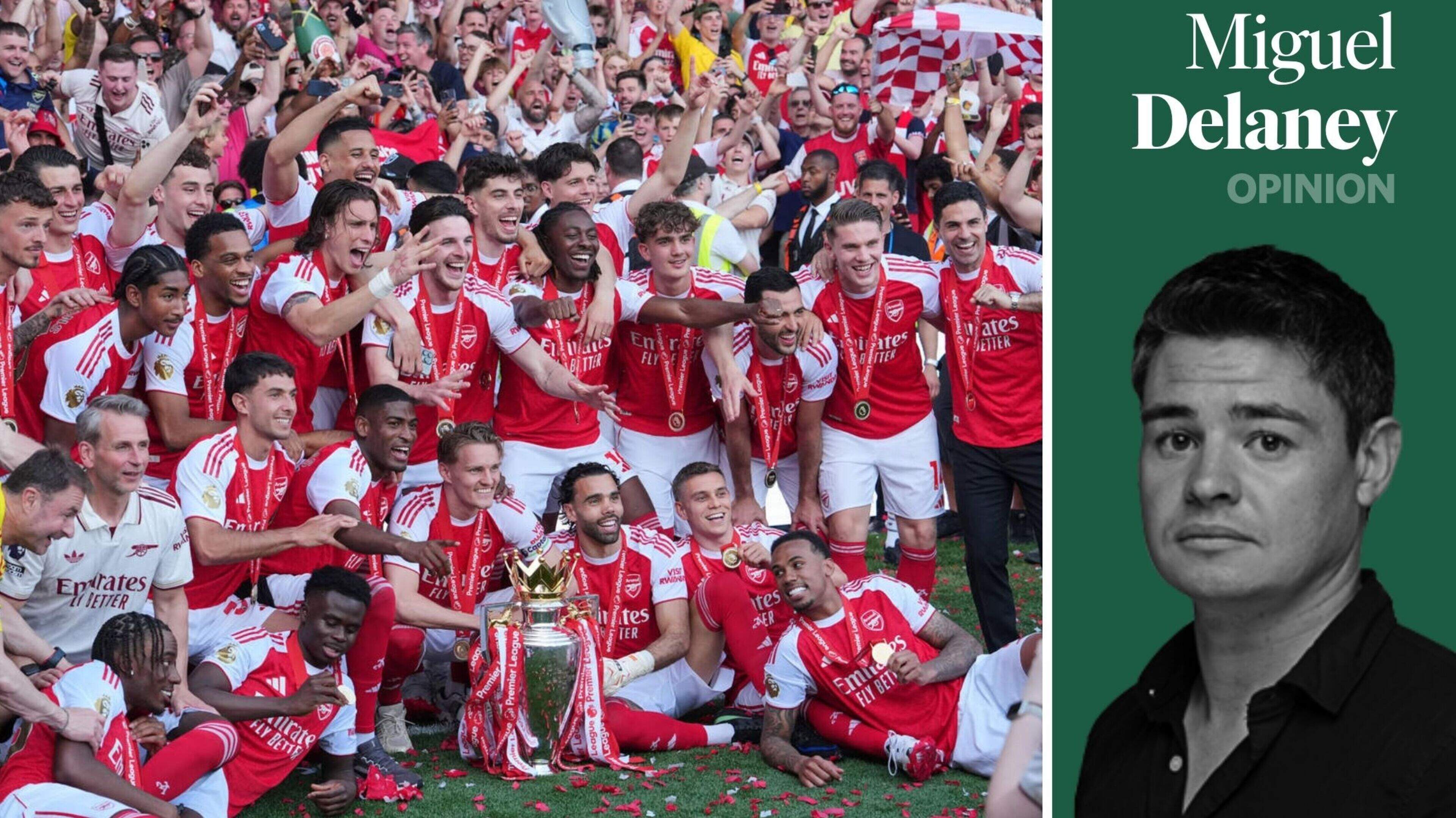 The new reality that emerged during Arsenal’s euphoric Premier League title party
