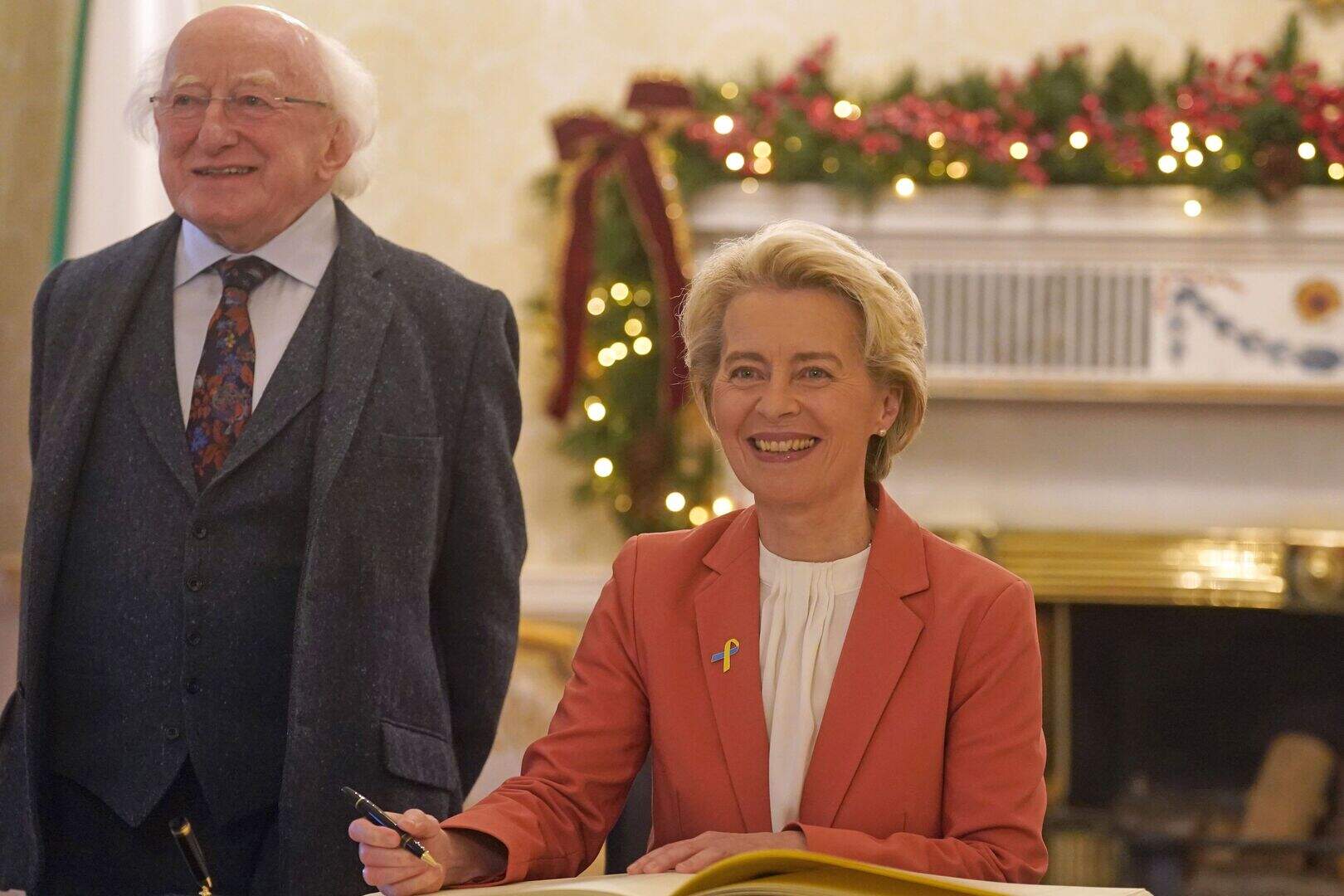 Reflection on Ireland’s EU ‘marriage’ as von der Leyen addresses ...