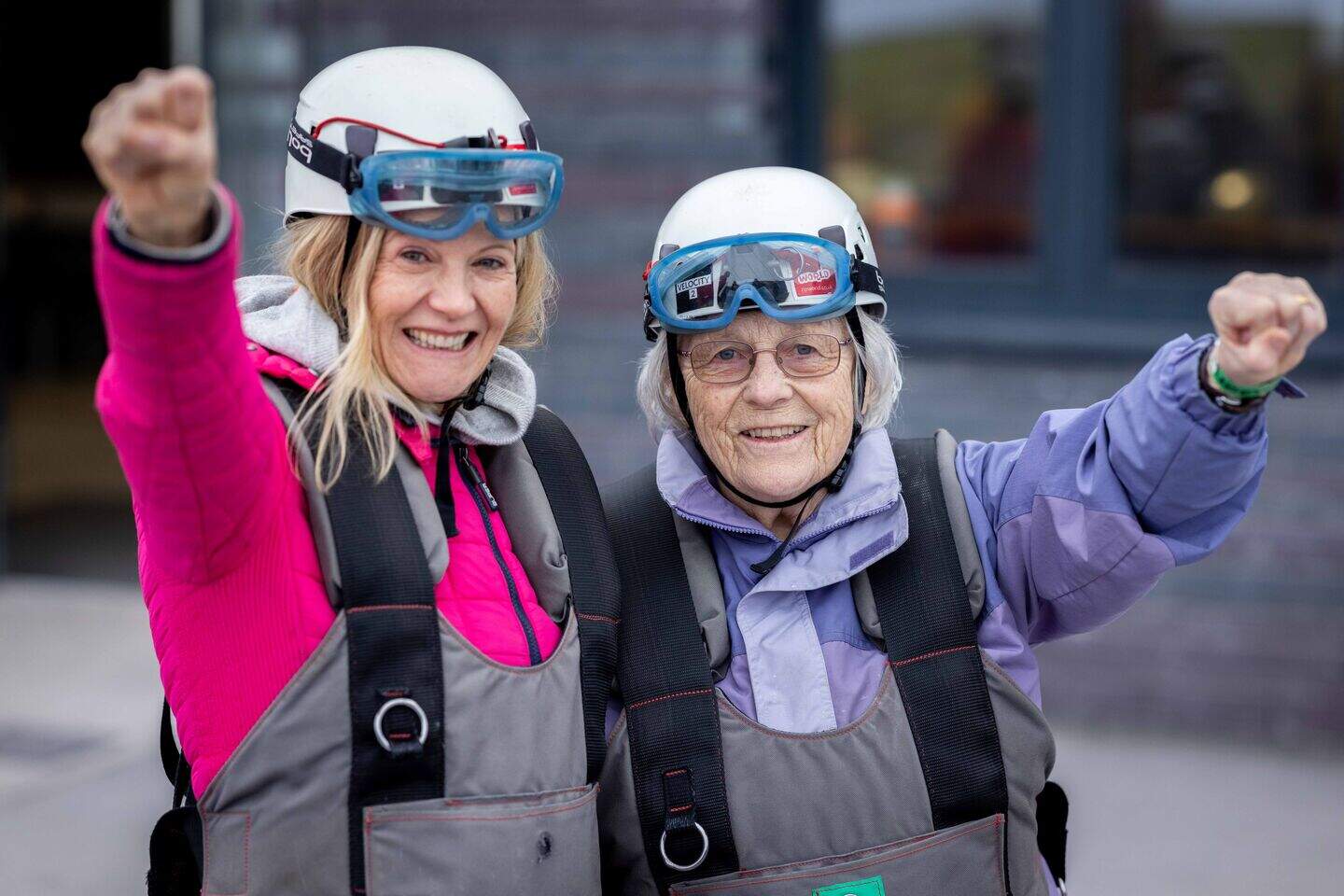 Care home resident, 85, fulfils wish to complete world’s fastest ...