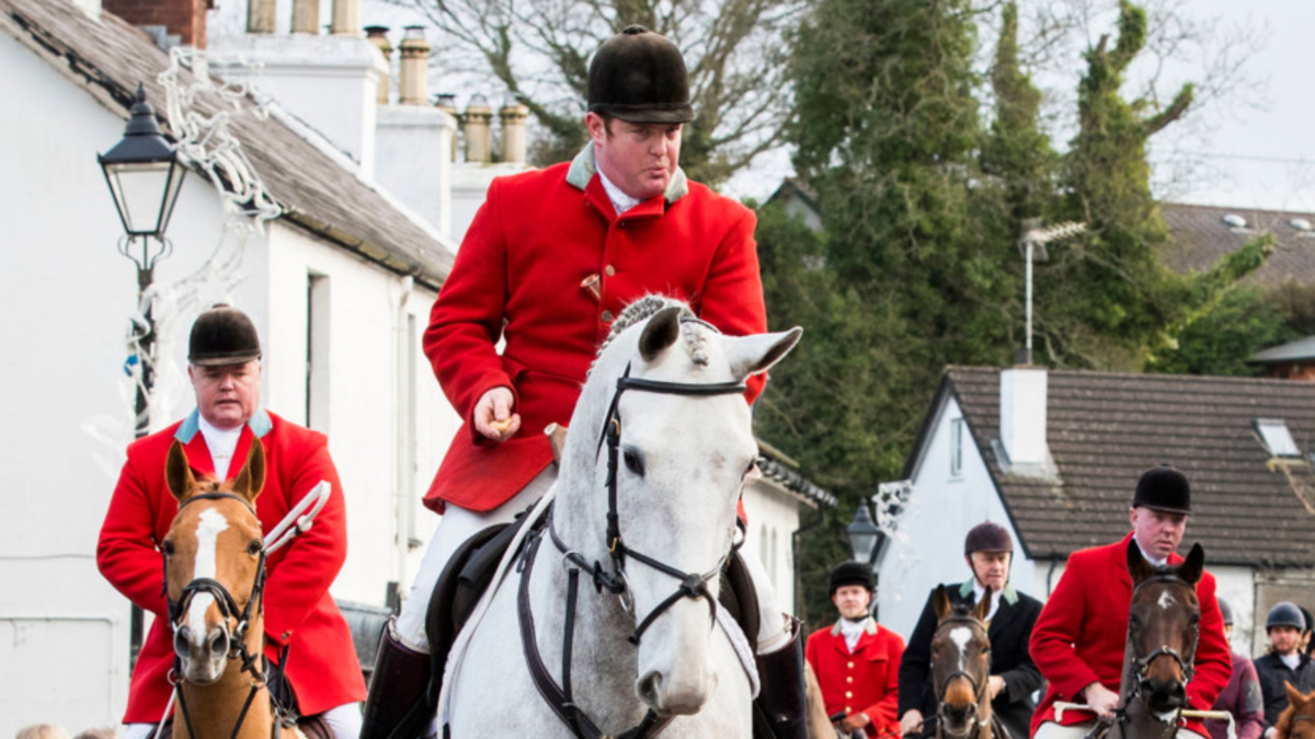 North Down hunt draws jeers and cheers in Crawfordsburn | Belfast Telegraph