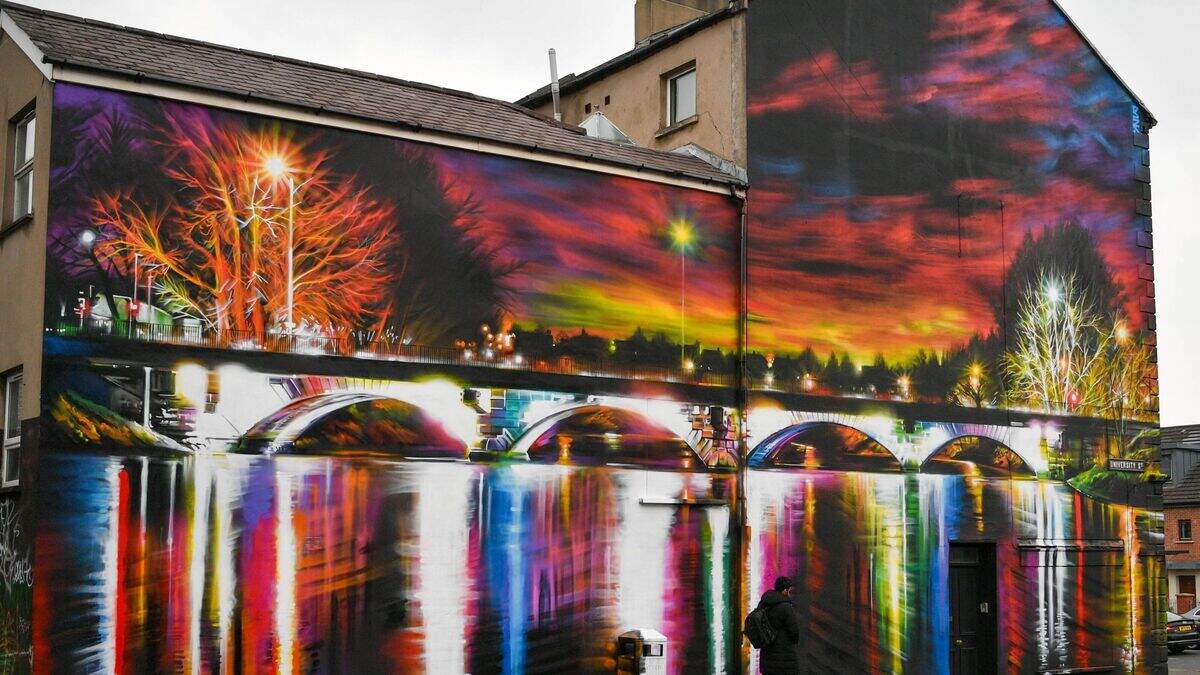 Dan Kitchener: World famous street artist transforms south Belfast ...