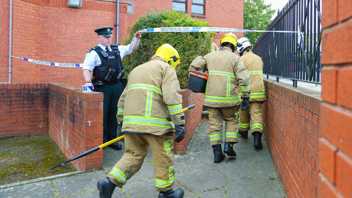 Men charged with arson after 'intense fire' at east Belfast flats ...