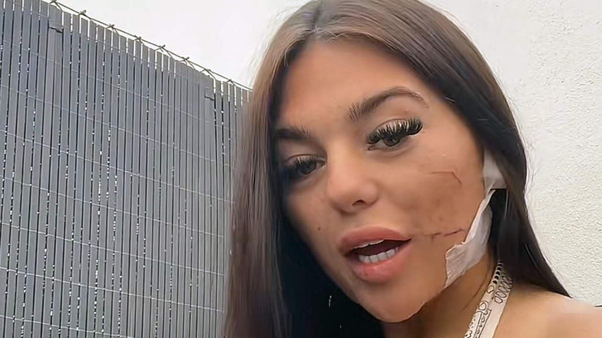 Wife of John George murder suspect slaps down trolls claiming she slashed her own face