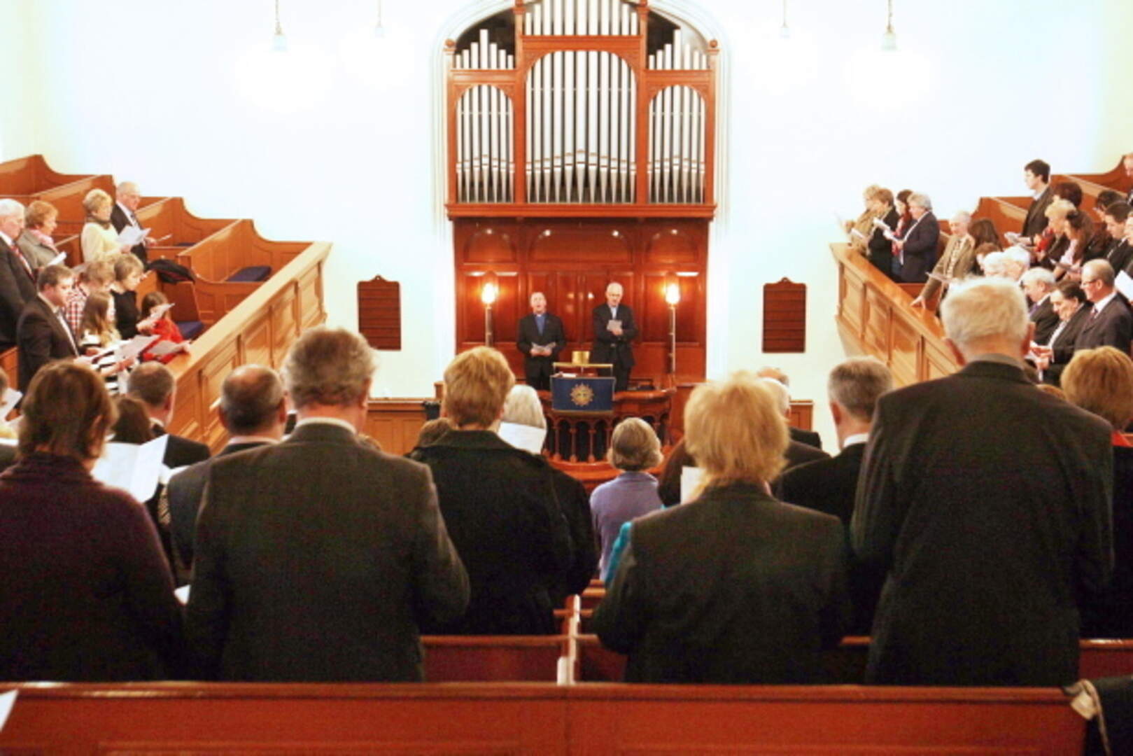 Newry congregation ‘overjoyed’ as bombed church rises again | Belfast ...